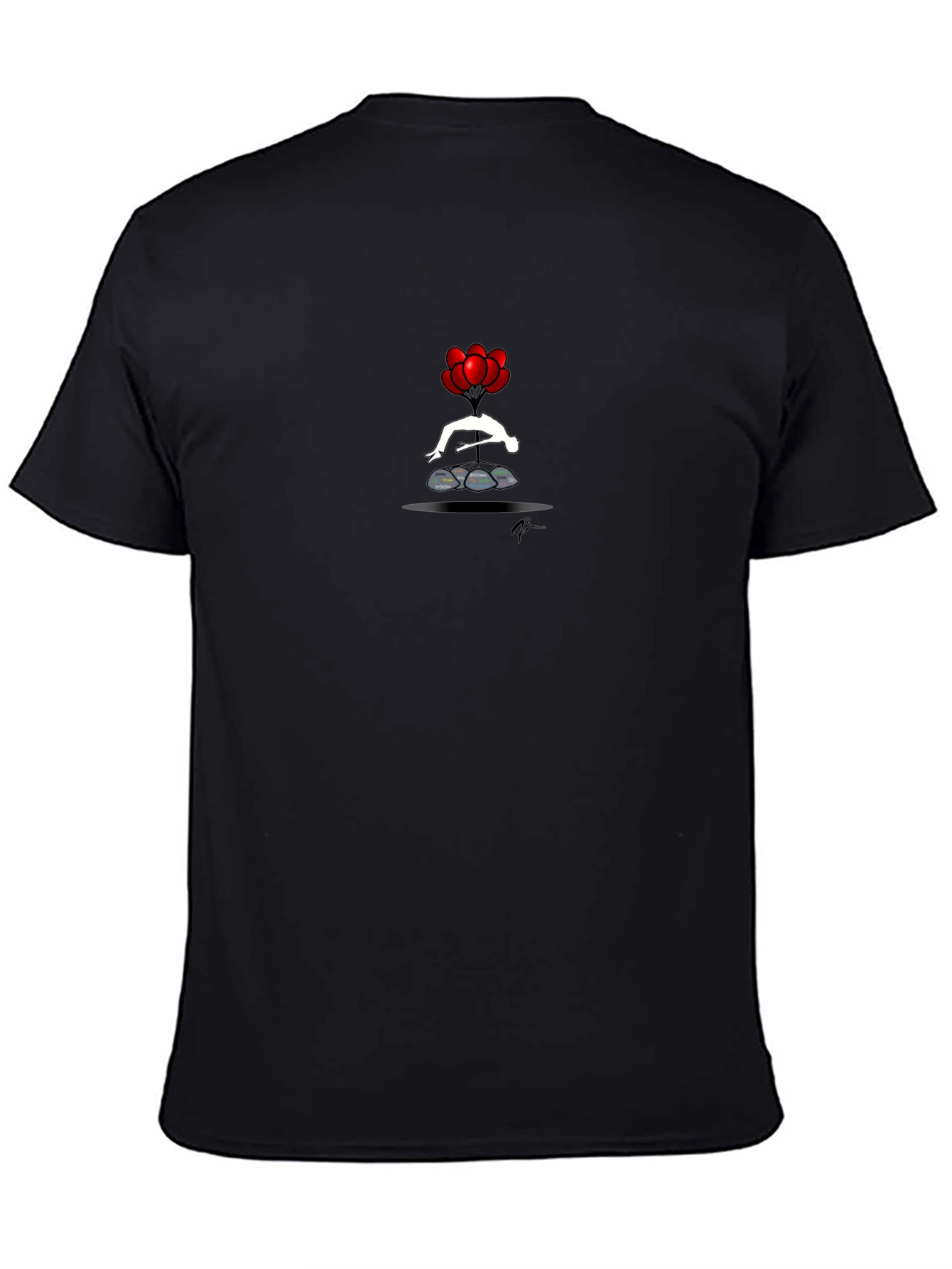 Balloon Lift T-Shirt - Dark Graphic Tee