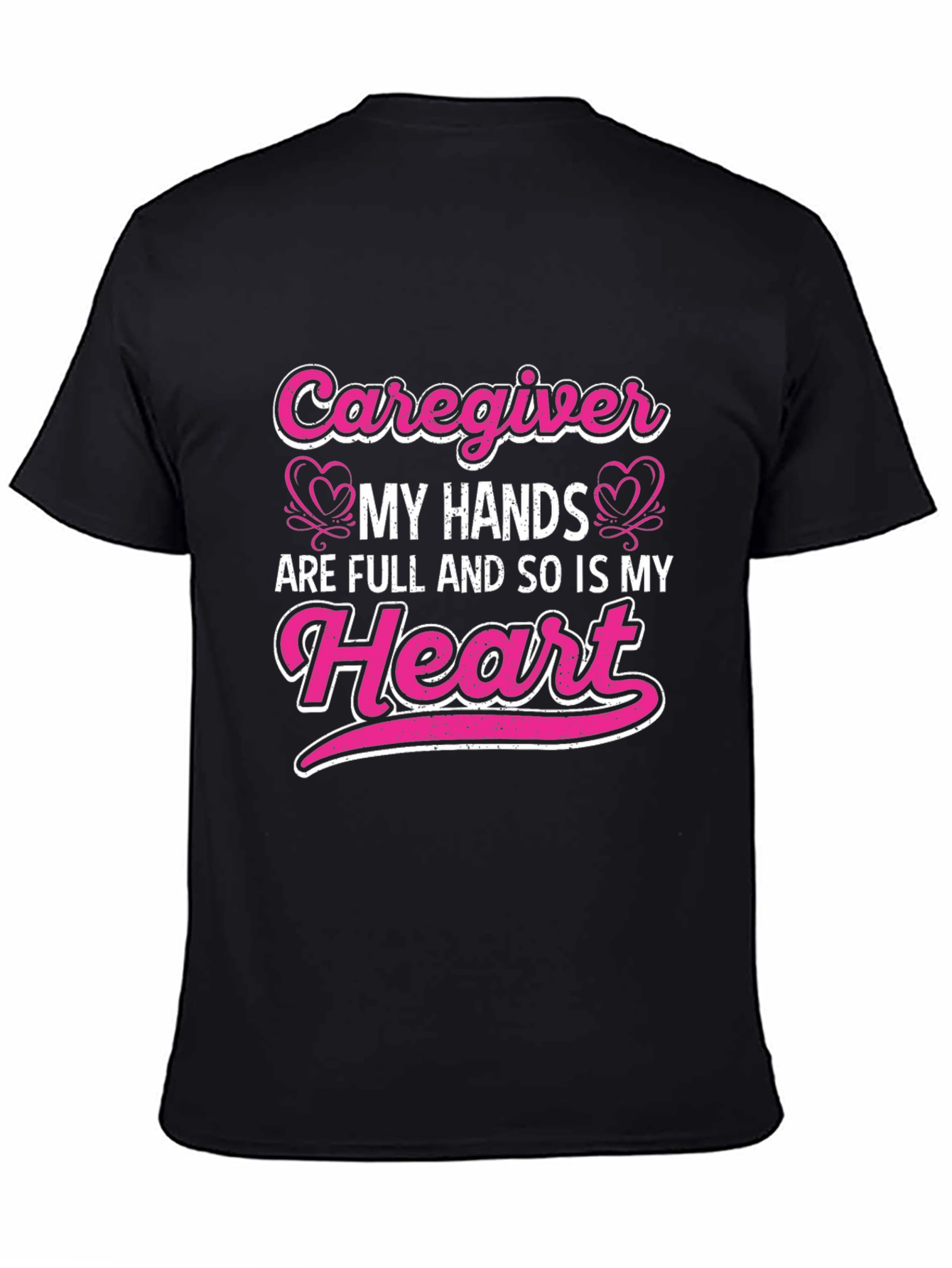 Caregiver Heart Full T-Shirt