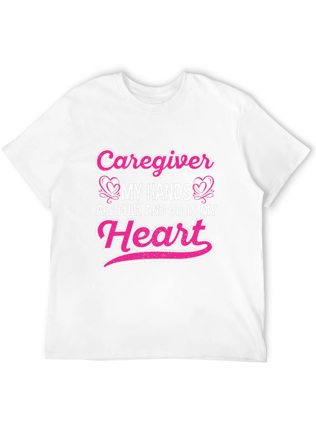 Caregiver Heart Full T-Shirt