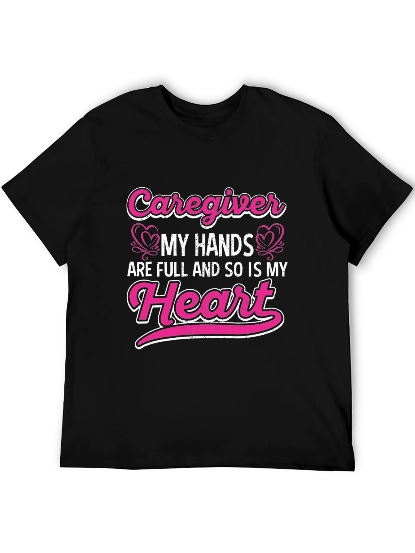 Caregiver Heart Full T-Shirt