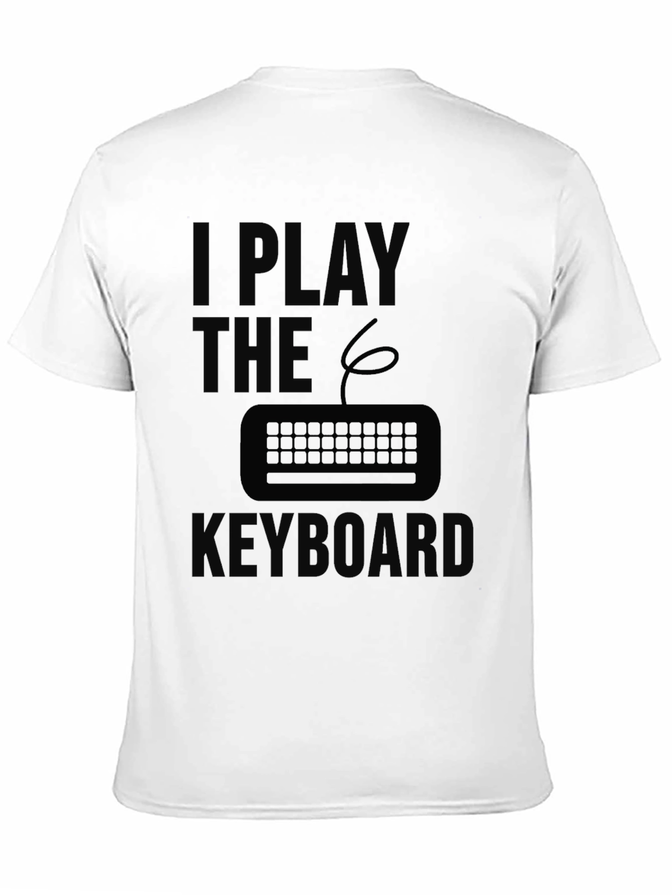 I Play the Keyboard Graphic Tee
