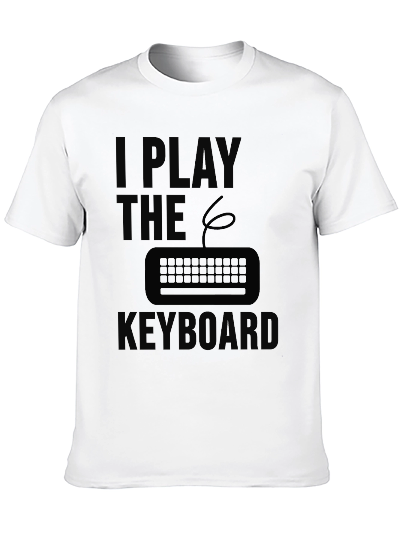 I Play the Keyboard Graphic Tee