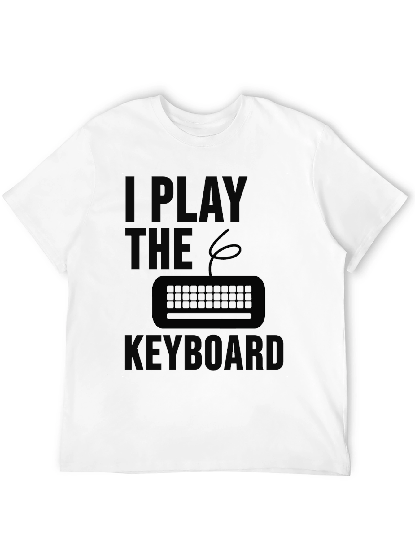 I Play the Keyboard Graphic Tee
