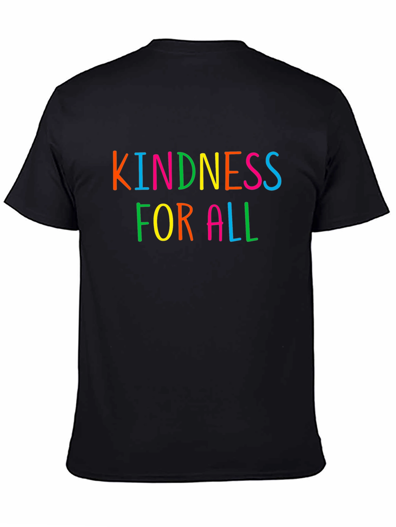 Kindness For All Graphic Tee - Black