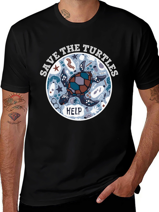 Save the Turtles T-Shirt: Help Protect Our Oceans!