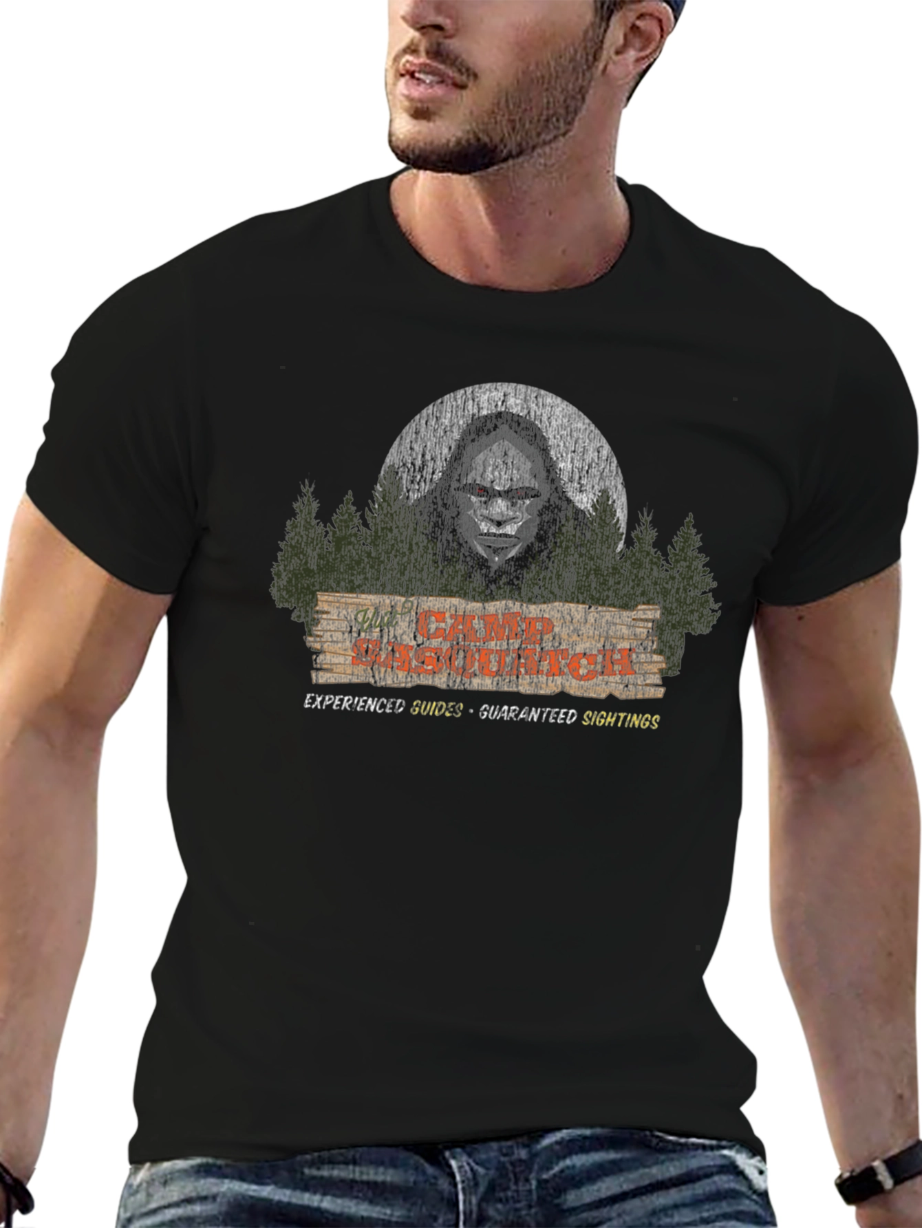 Camp Sasquatch T-Shirt - Guaranteed Sightings Tee