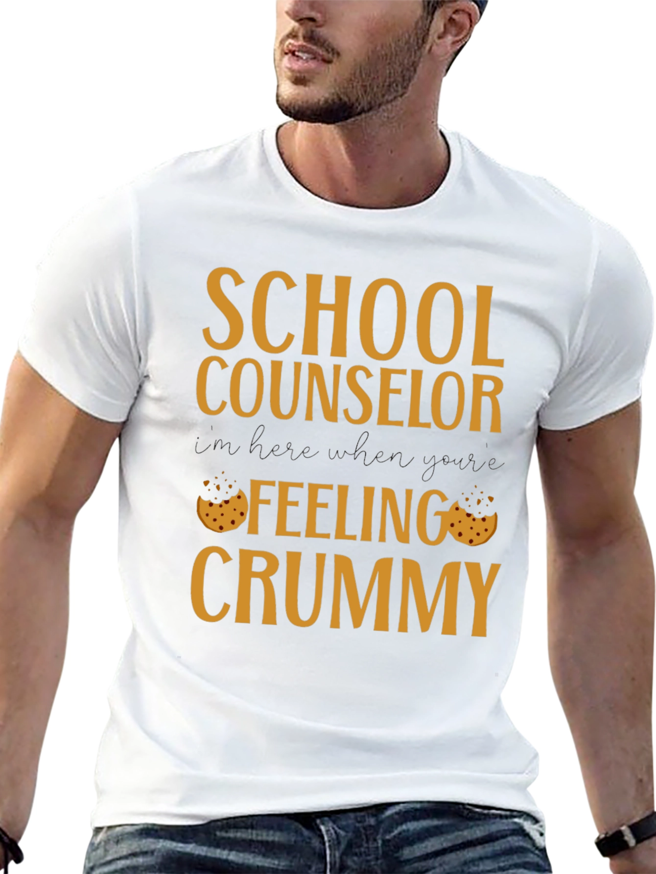 School Counselor Crummy Cookie T-Shirt