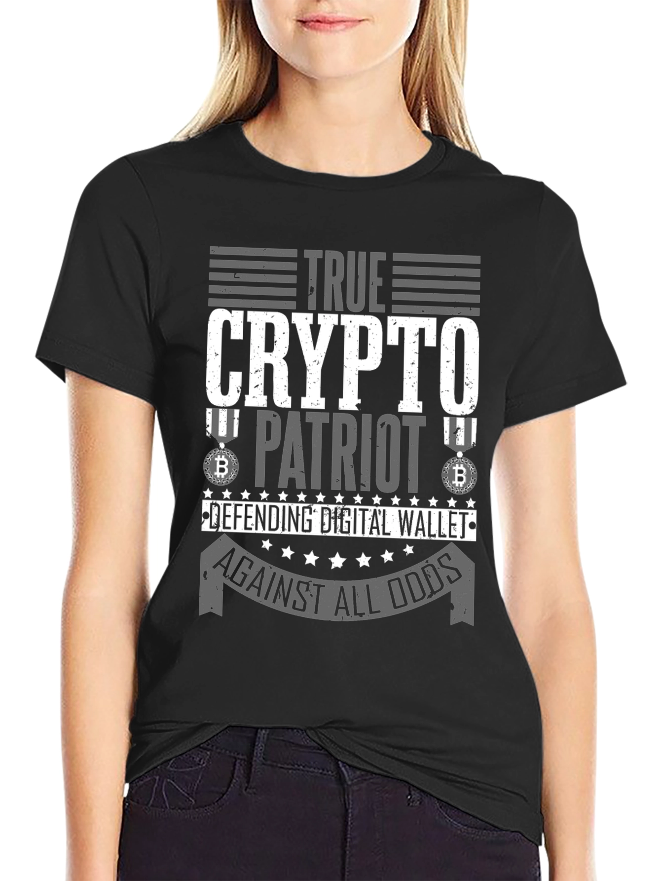 True Crypto Patriot Graphic Tee