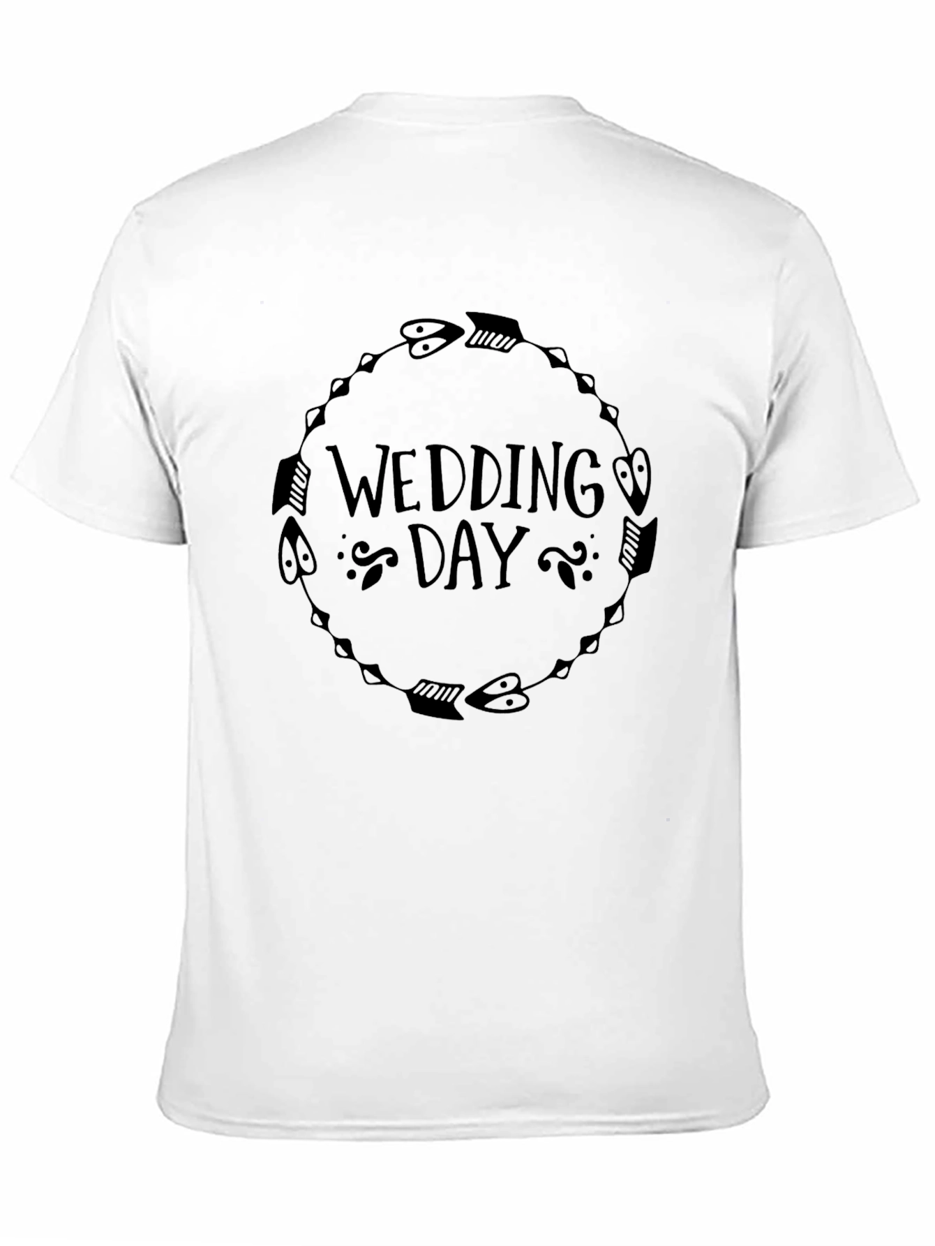 Wedding Day Graphic T-Shirt - Stylish Bridal Tee