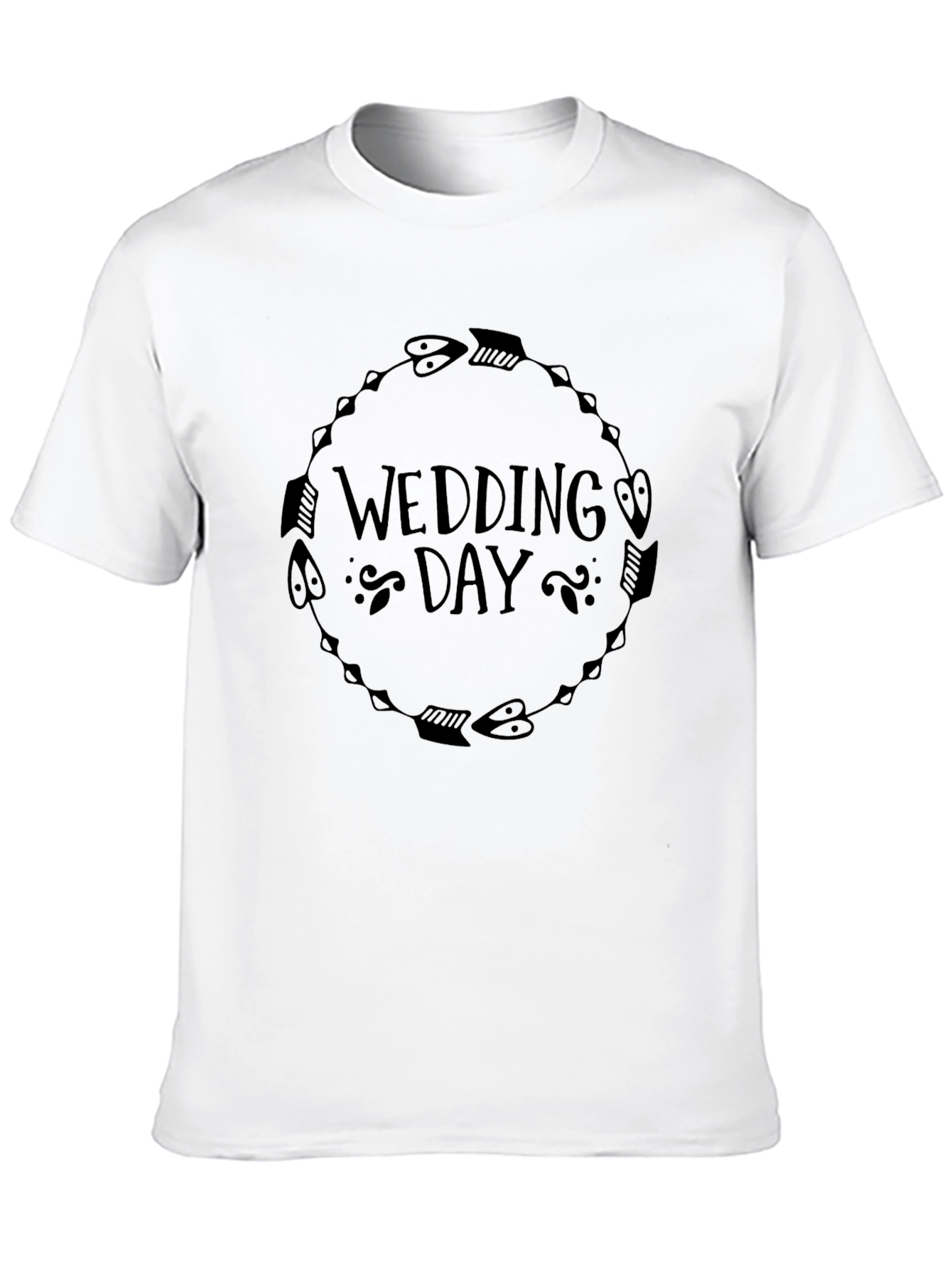 Wedding Day Graphic T-Shirt - Stylish Bridal Tee