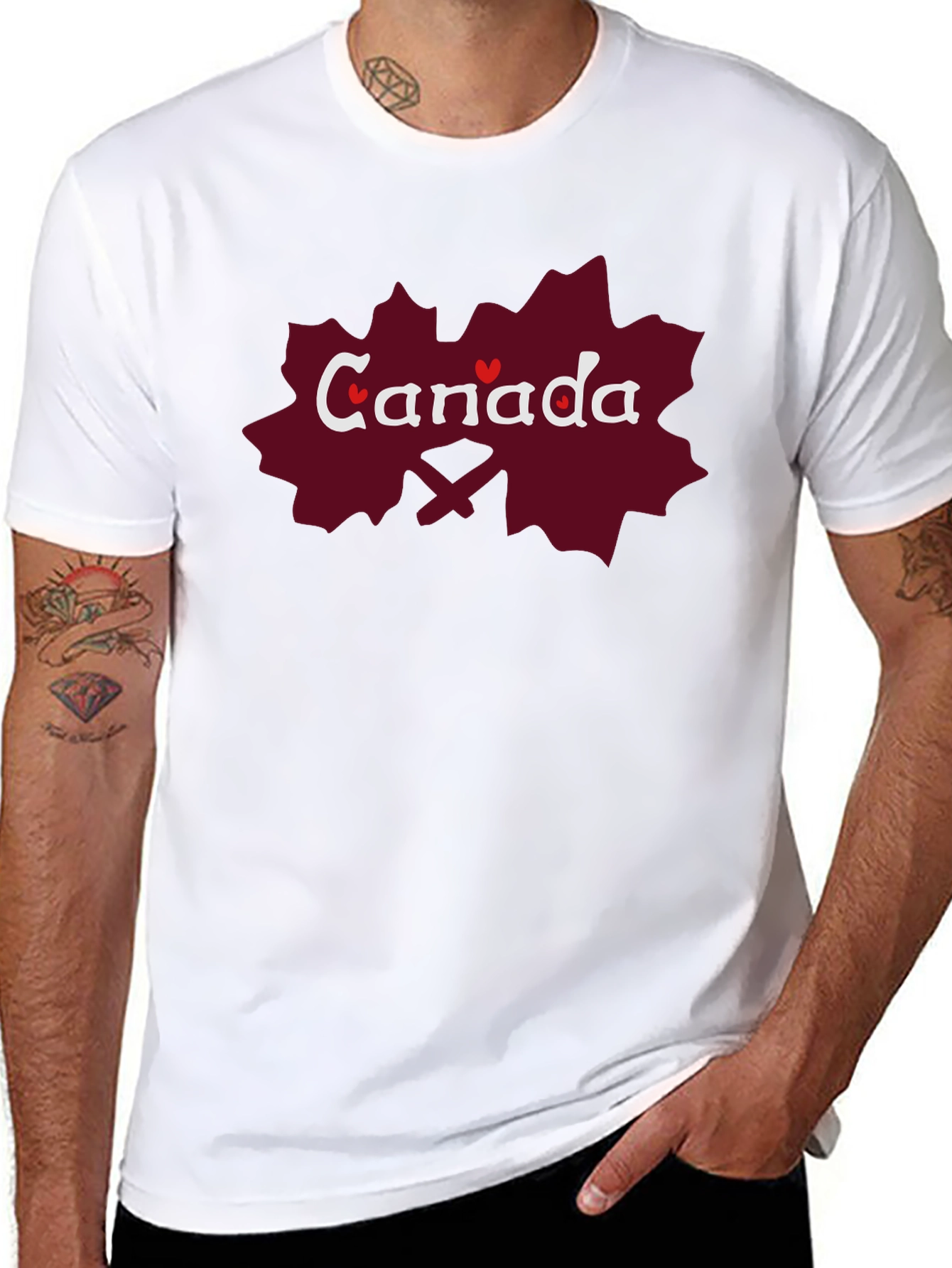 Canada Maple Leaf Graphic Tee