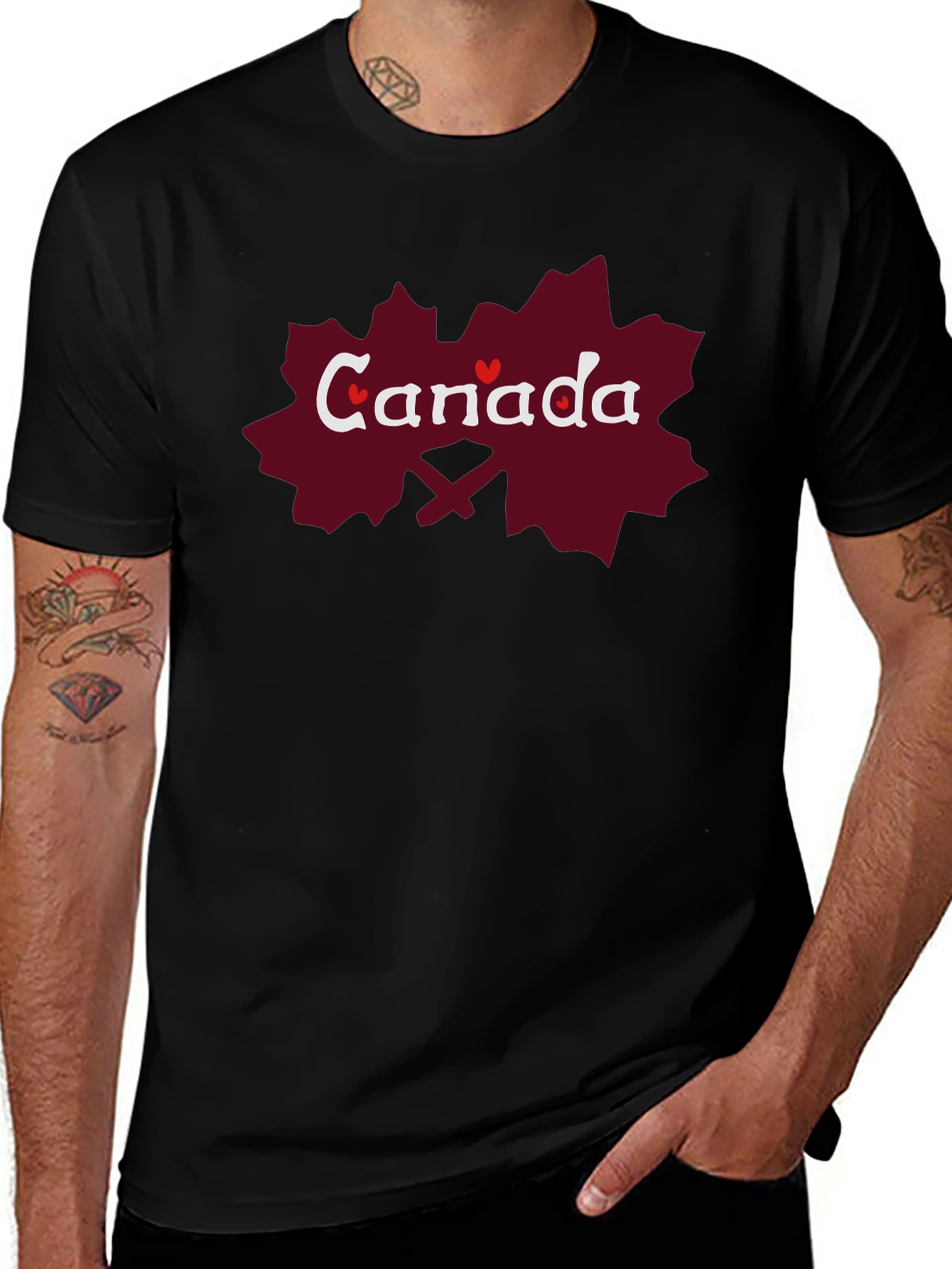 Canada Maple Leaf Graphic Tee