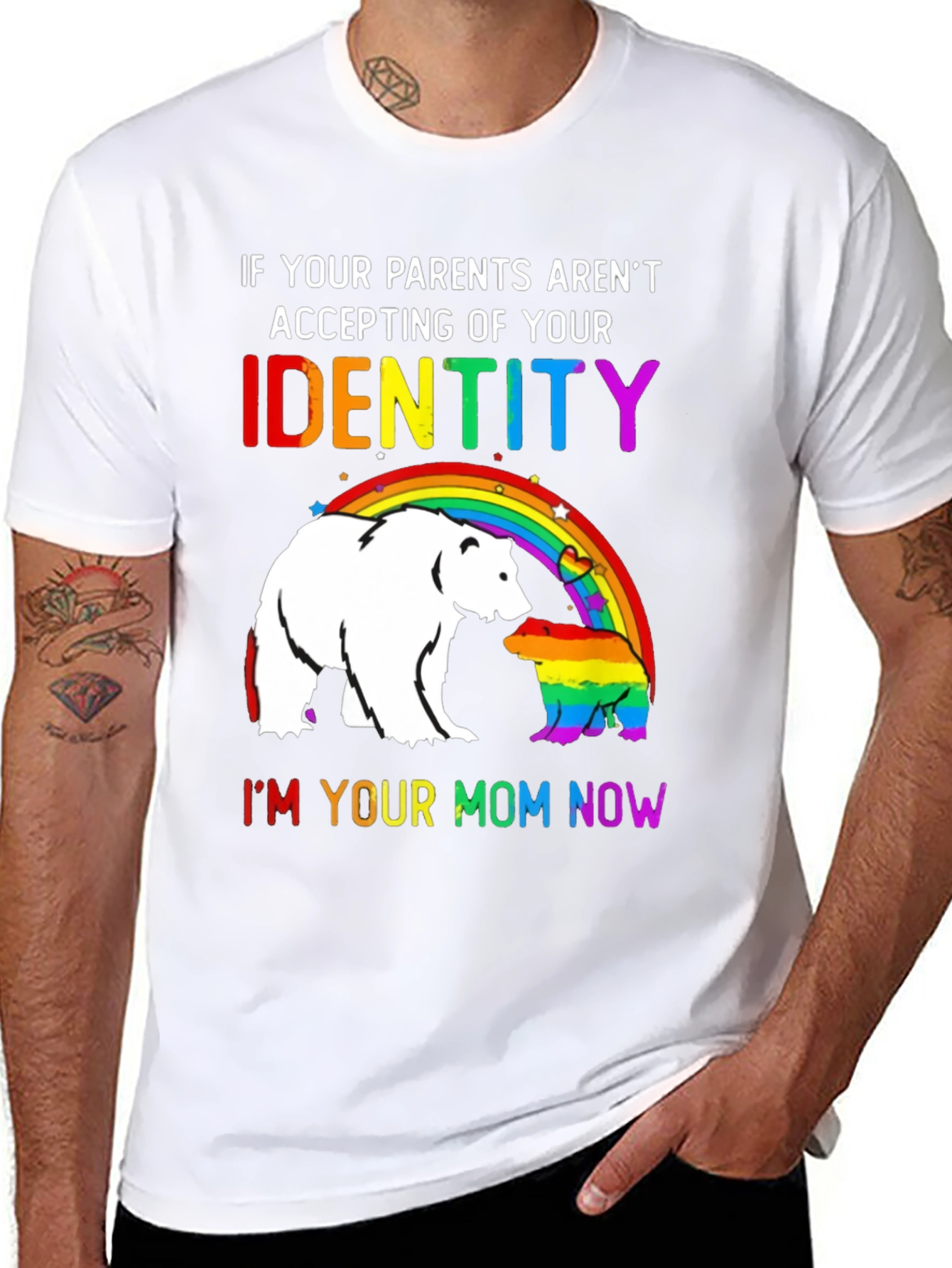 Mom Now LGBT Pride T-Shirt
