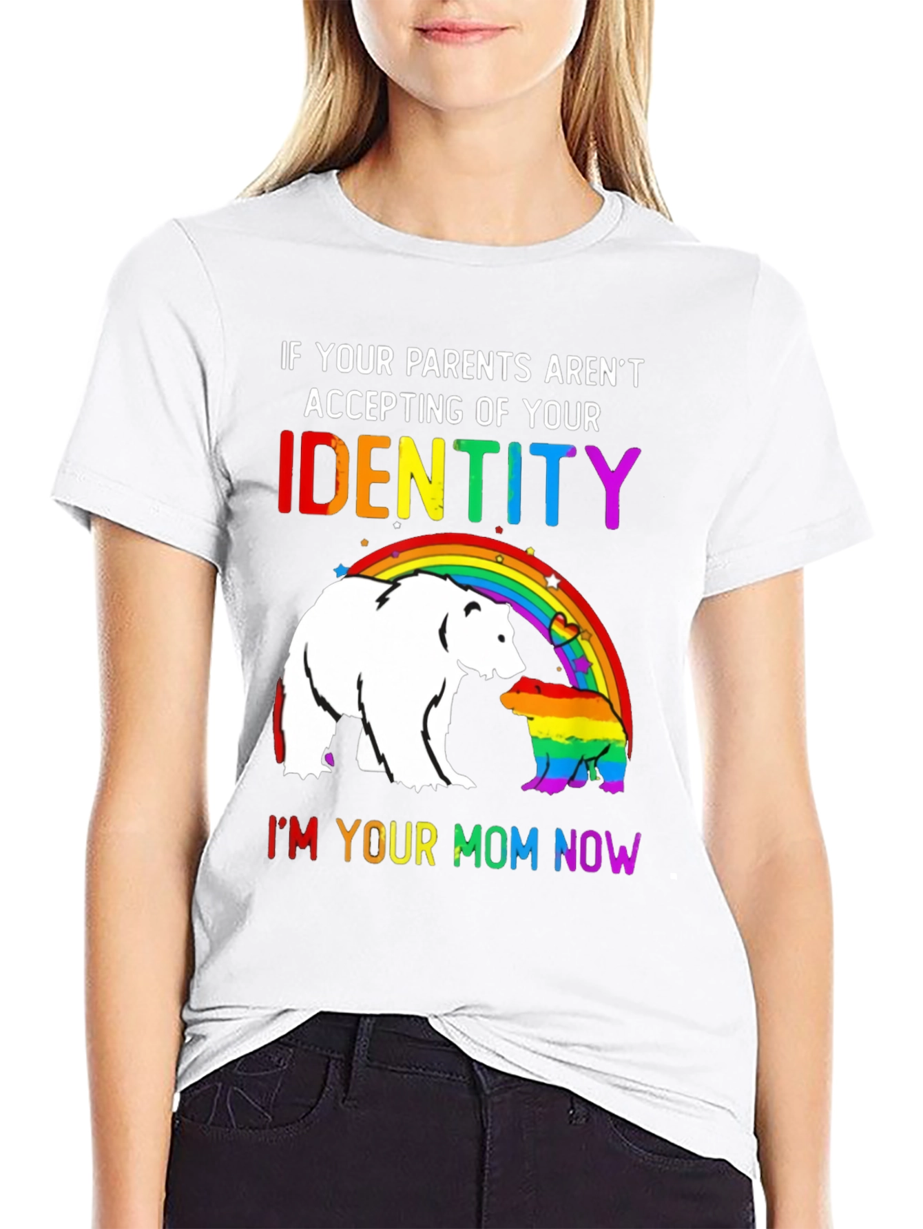Mom Now LGBT Pride T-Shirt