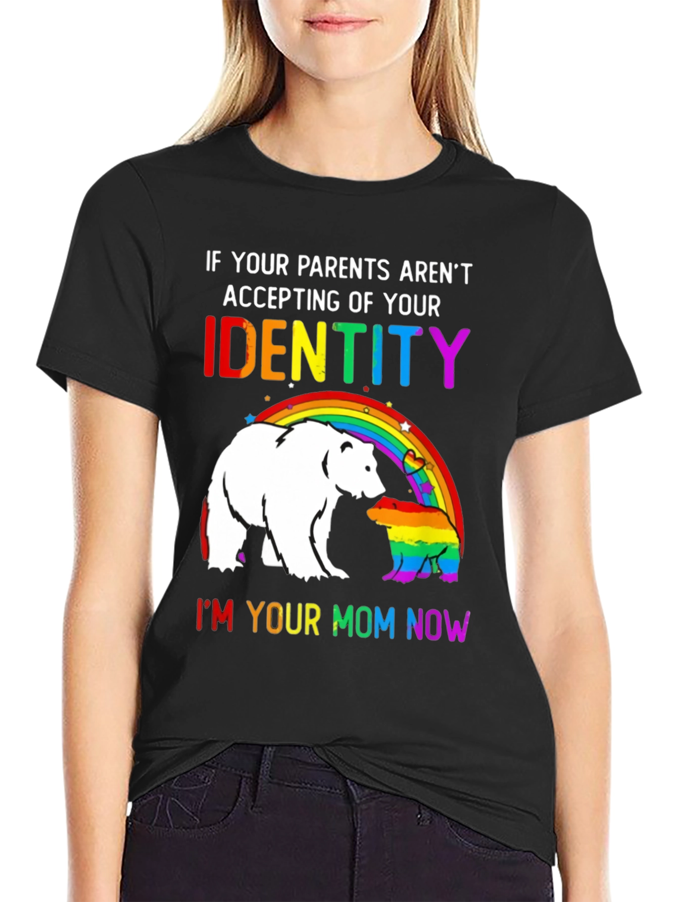 Mom Now LGBT Pride T-Shirt