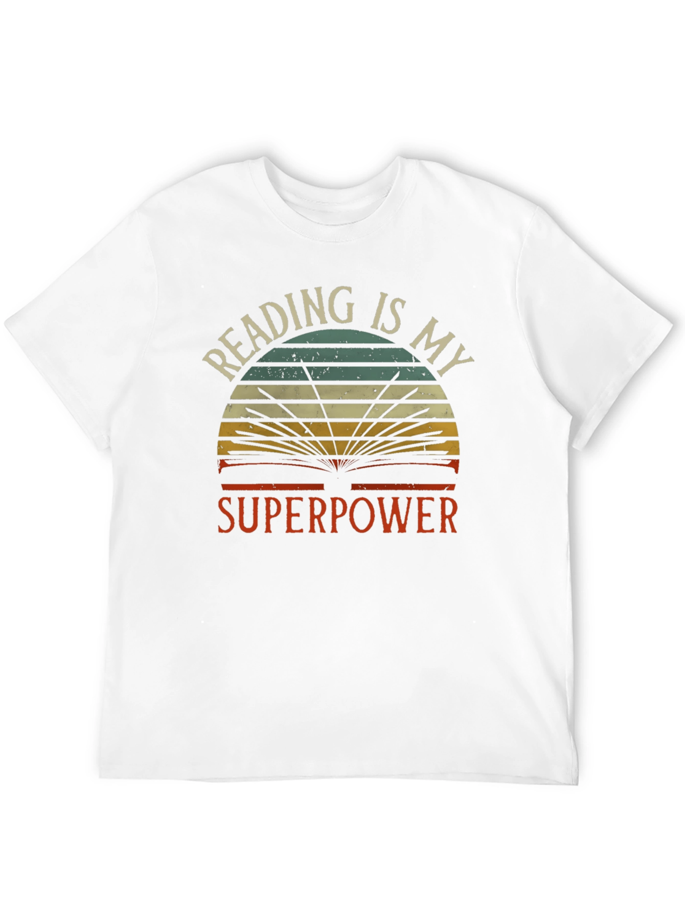 Reading is My Superpower Graphic T-Shirt
