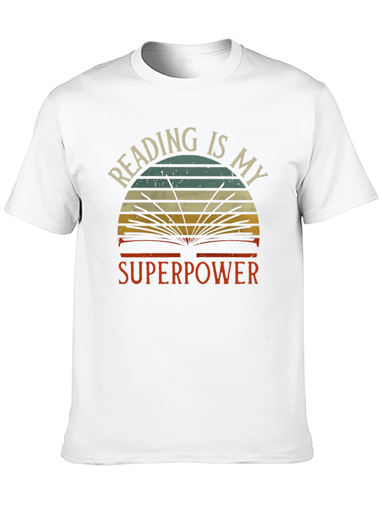 Reading is My Superpower Graphic T-Shirt
