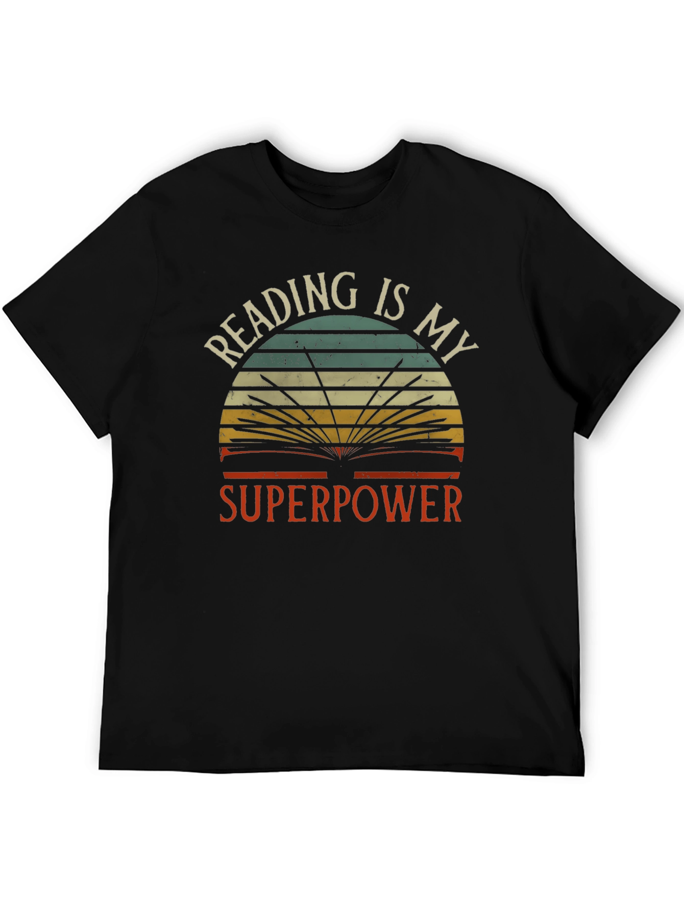 Reading is My Superpower Graphic T-Shirt