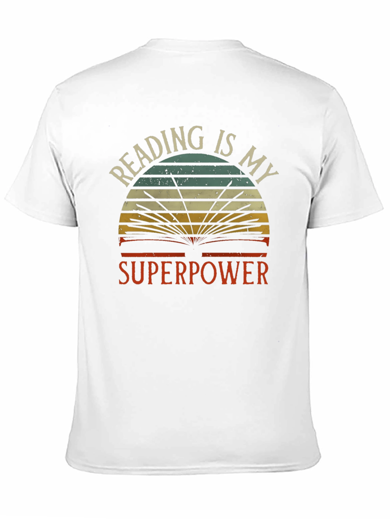 Reading is My Superpower Graphic T-Shirt