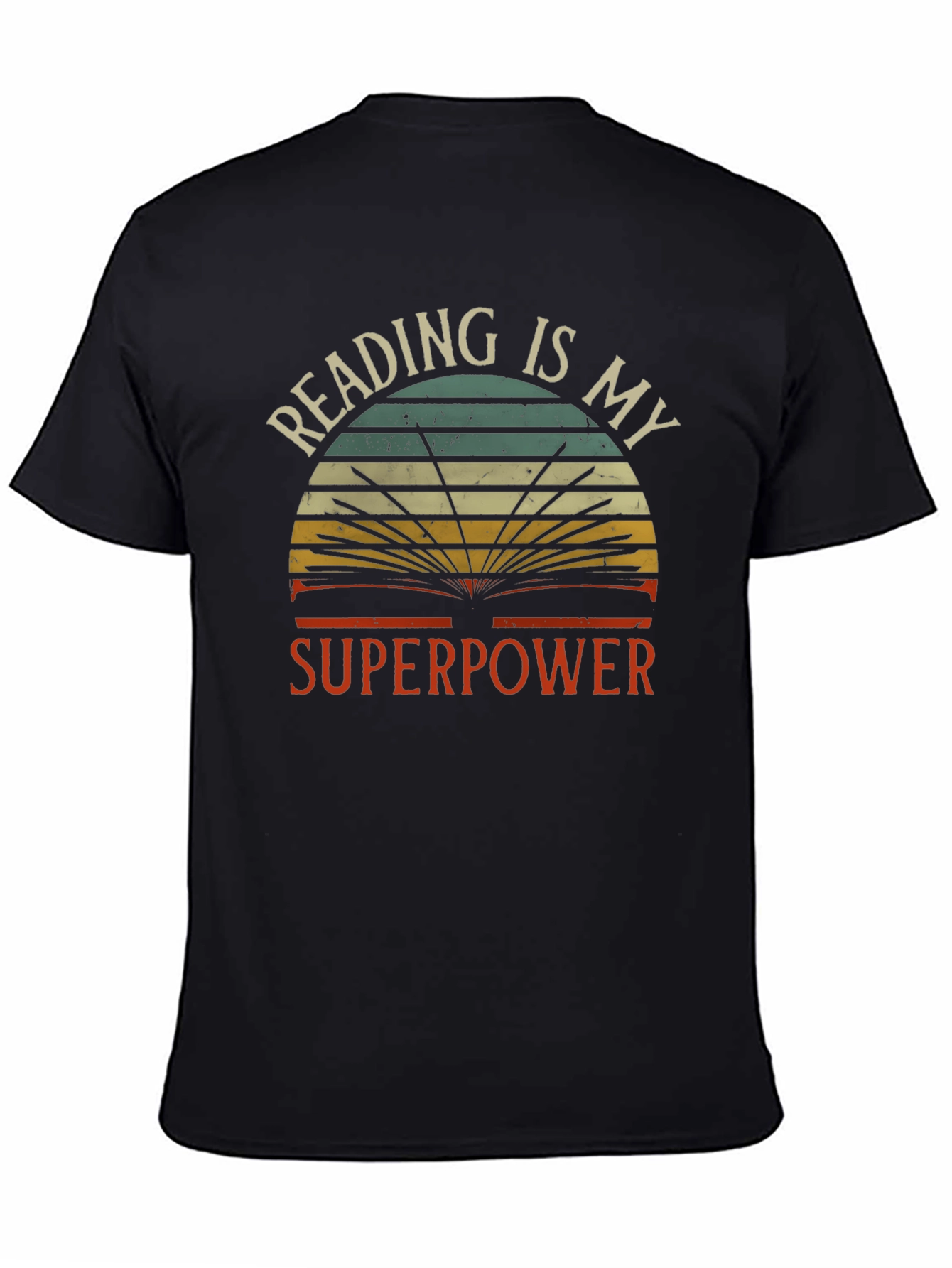 Reading is My Superpower Graphic T-Shirt