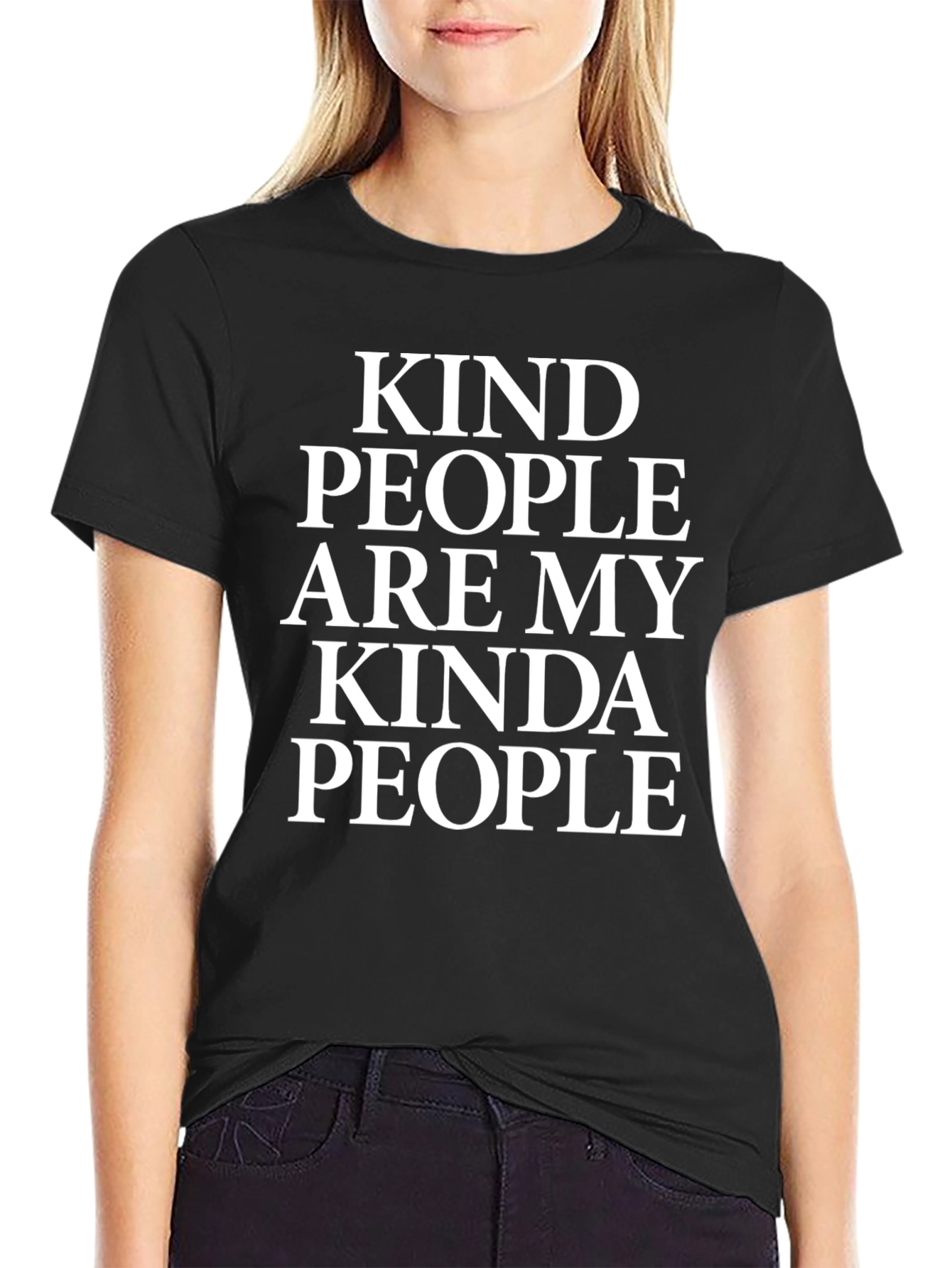 Kind People Graphic Tee - Soft Cotton Comfort
