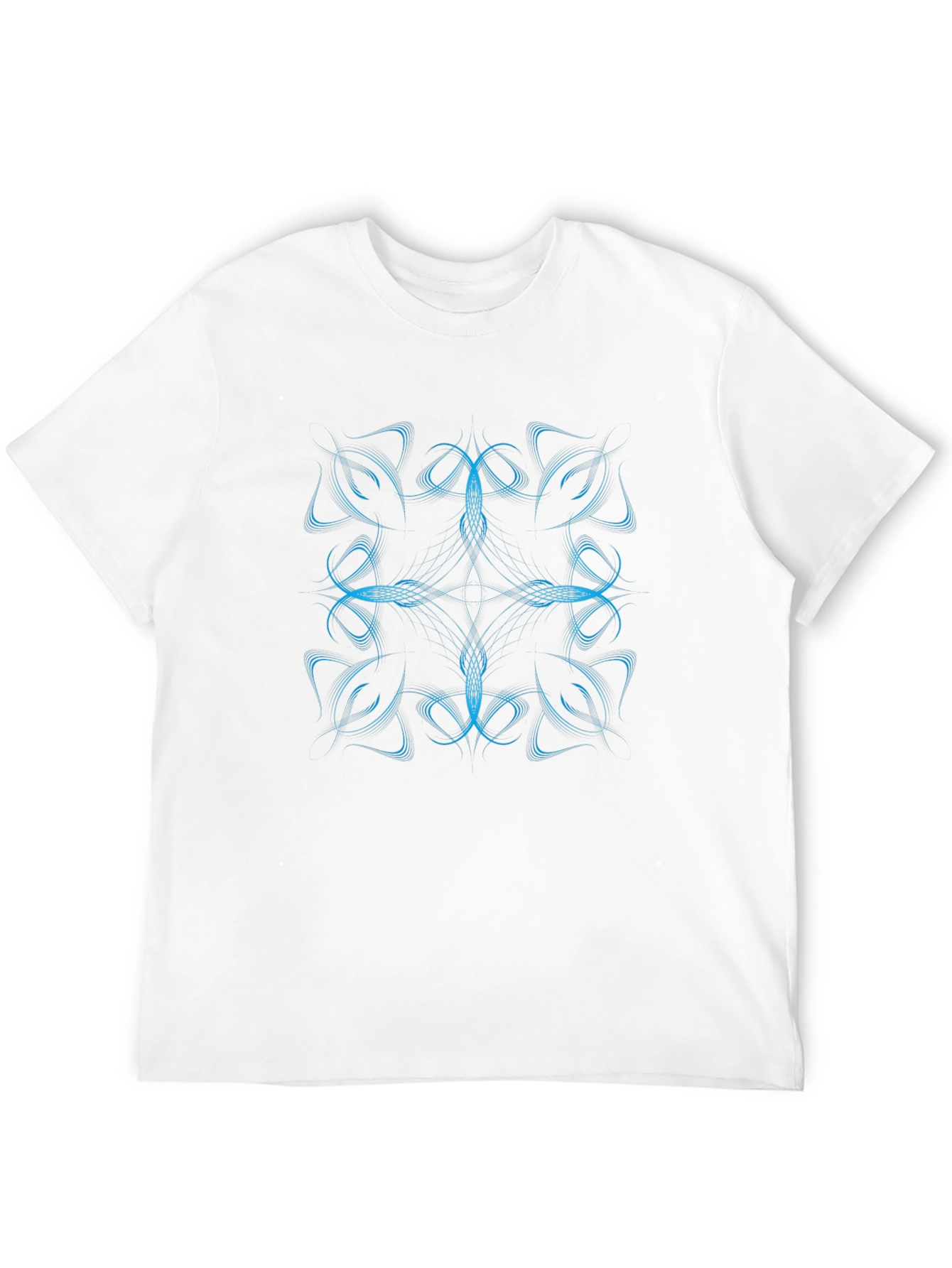Abstract Design Black T-Shirt