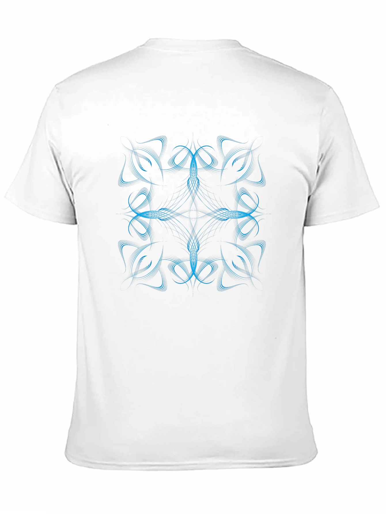 Abstract Design Black T-Shirt