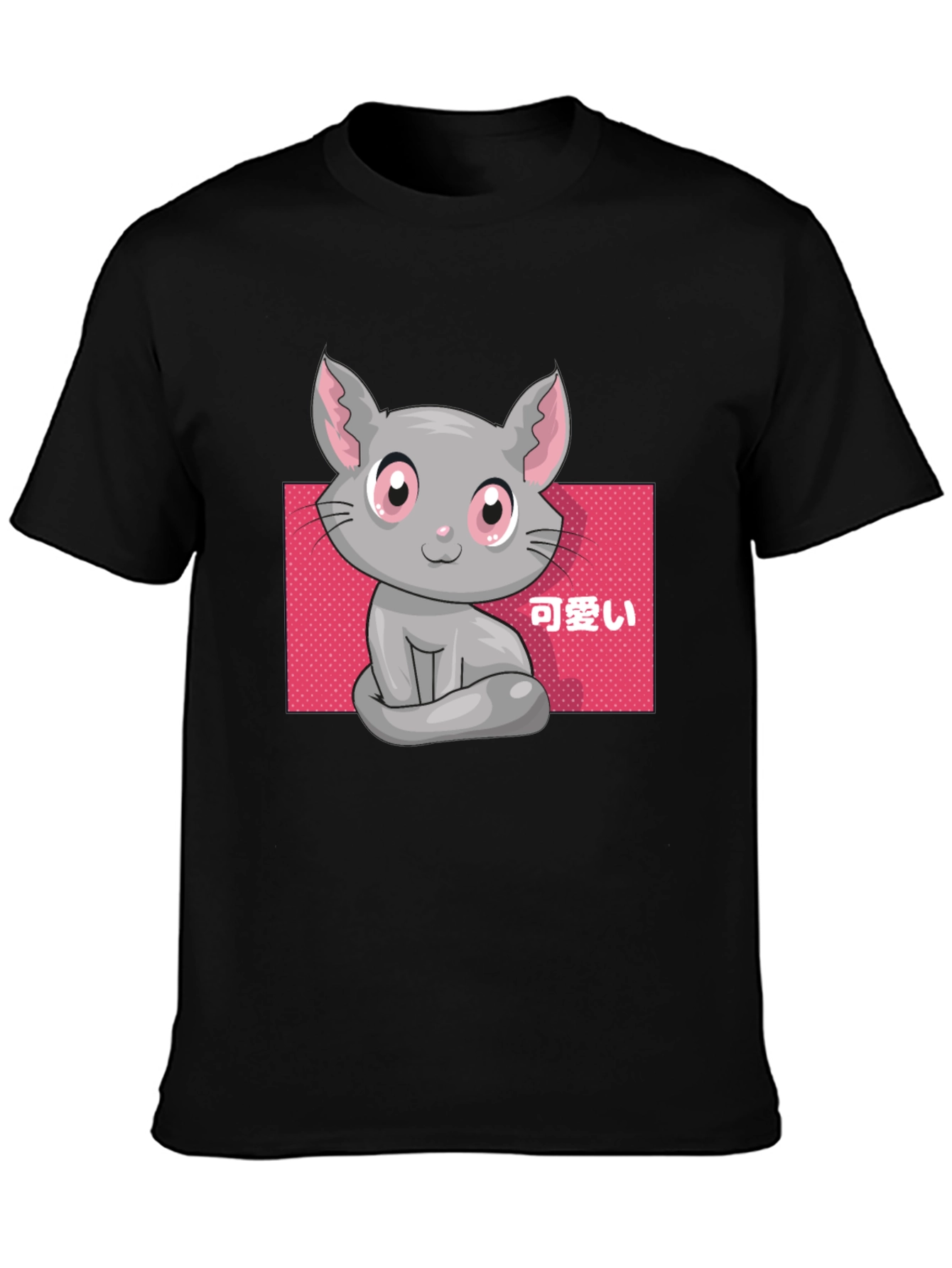 Kawaii Cat T-Shirt - Cute Anime Style