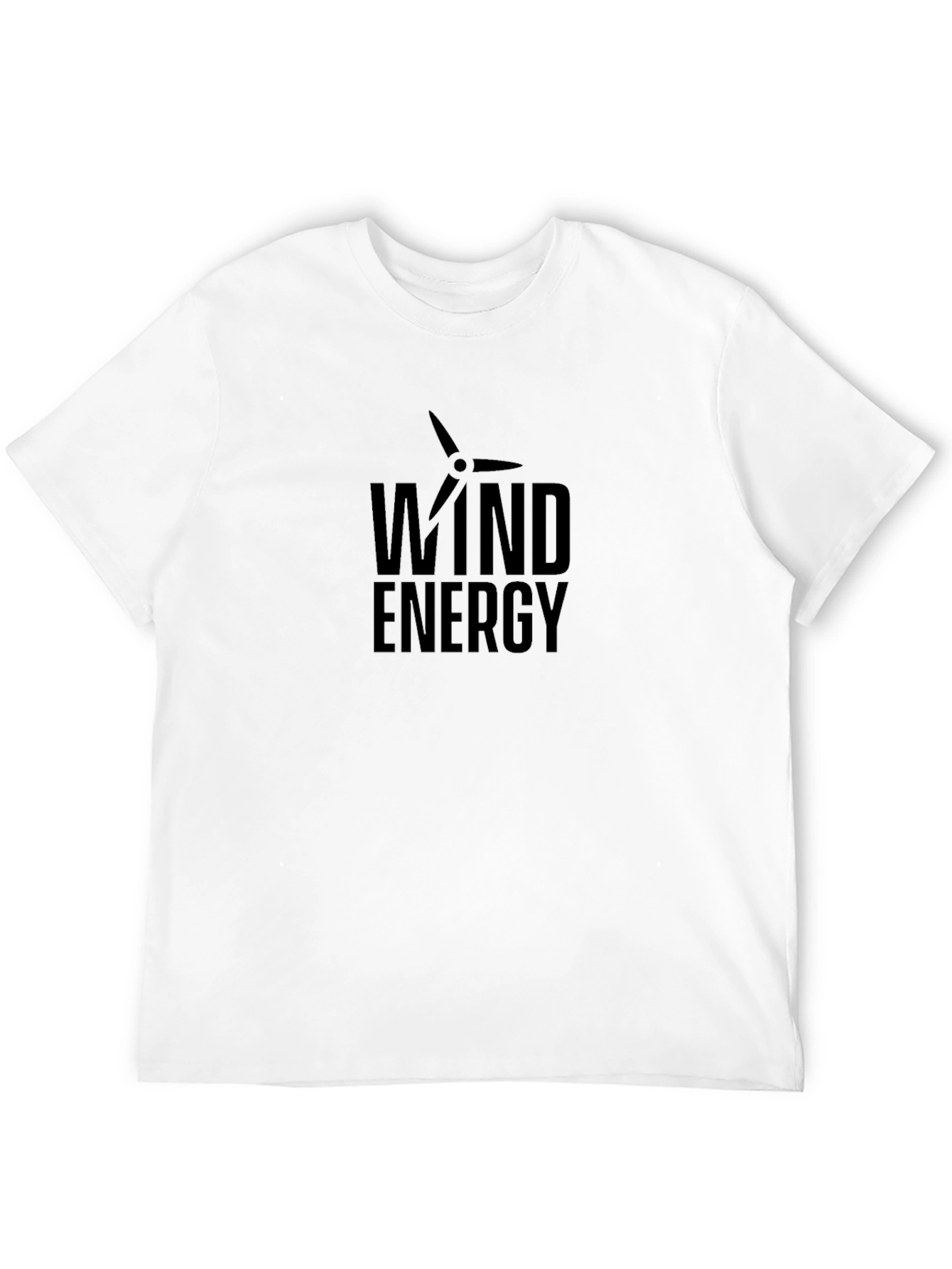 Wind Energy Black T-Shirt