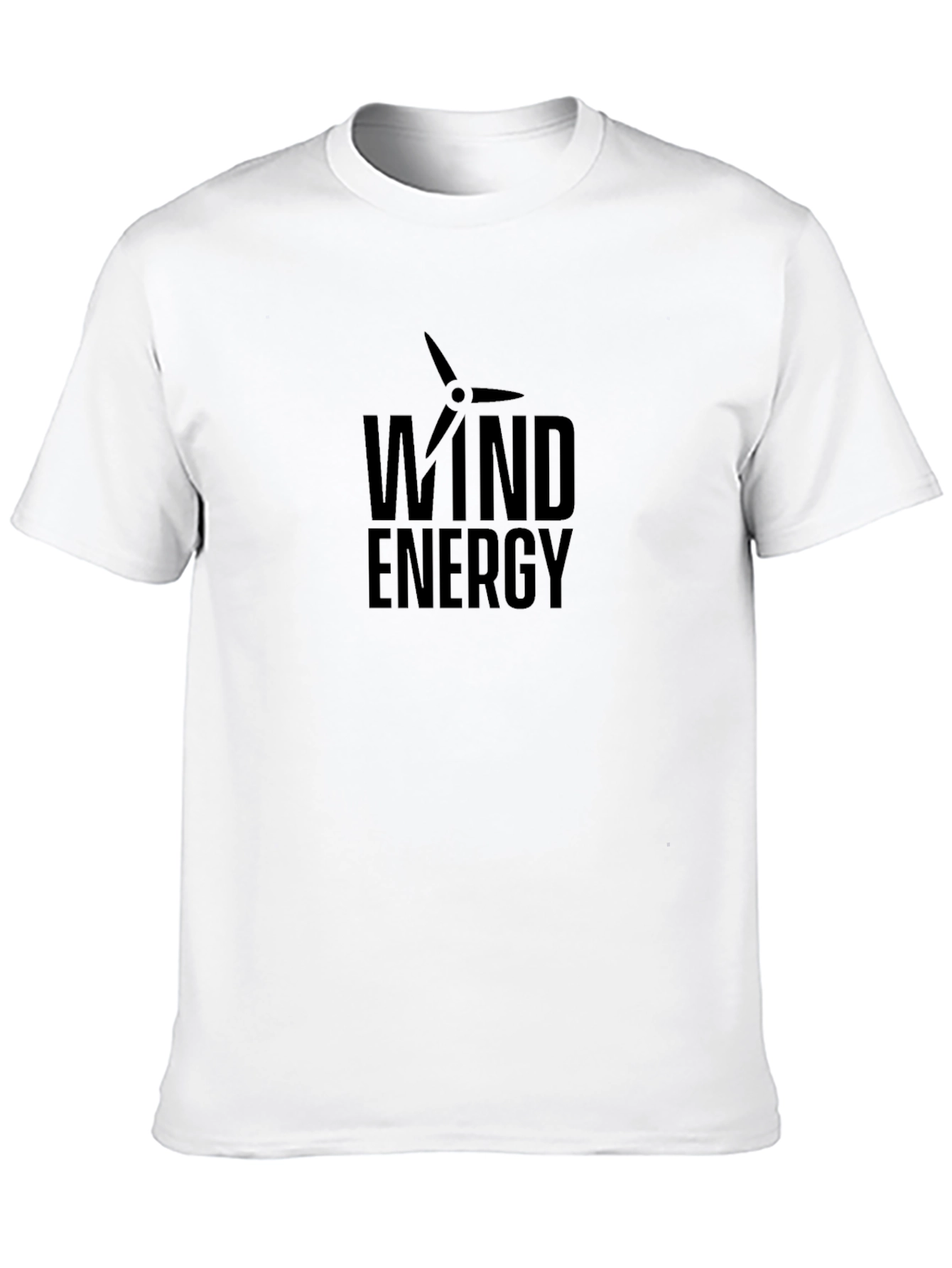 Wind Energy Black T-Shirt