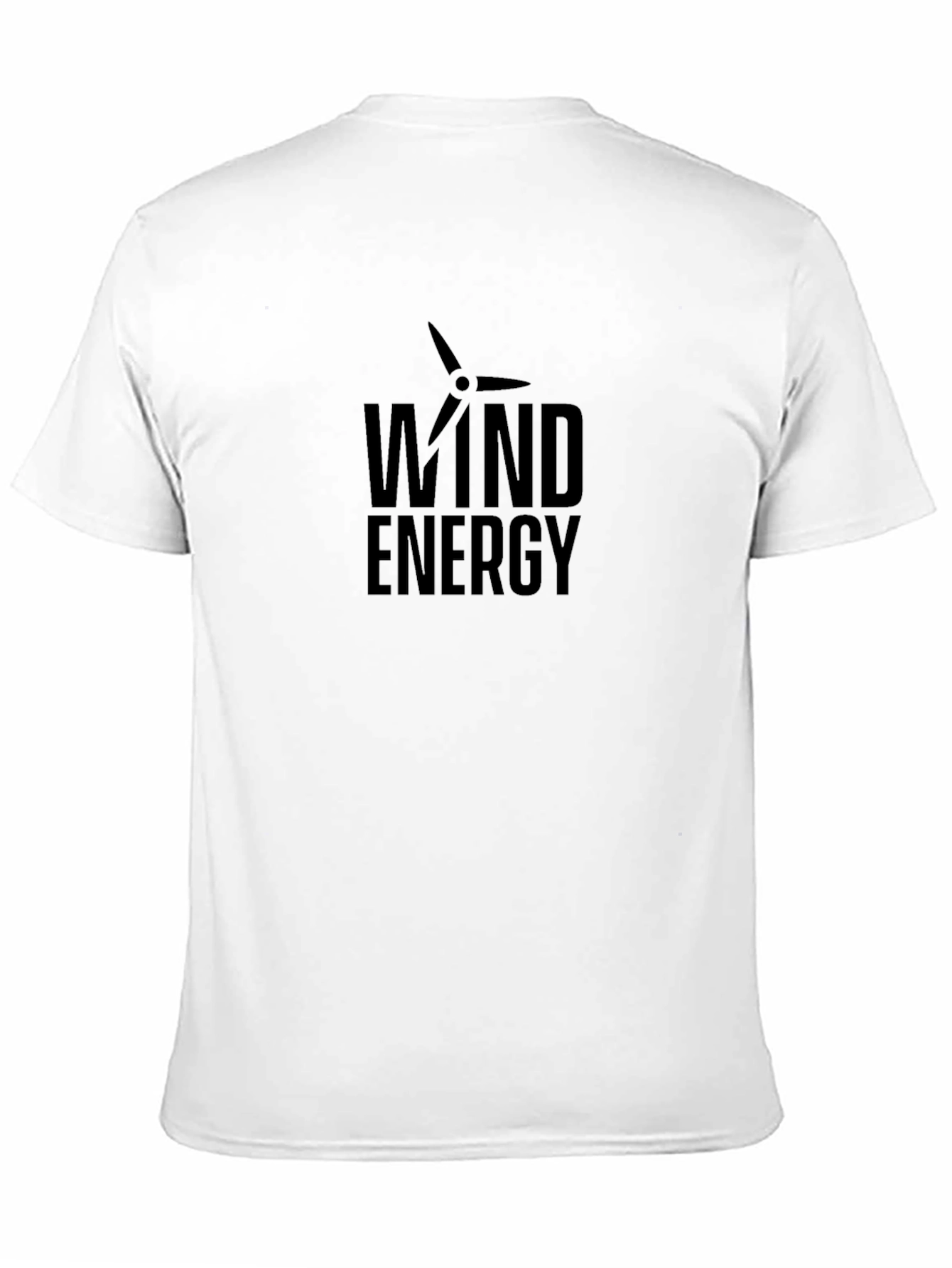 Wind Energy Black T-Shirt