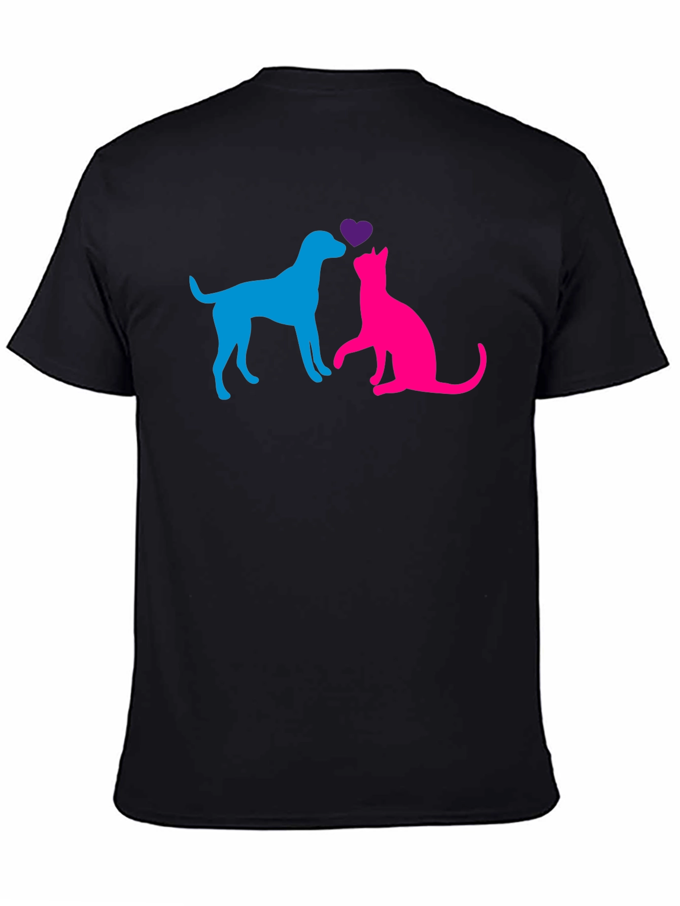 Dog & Cat Love T-Shirt - Pet Lovers Tee