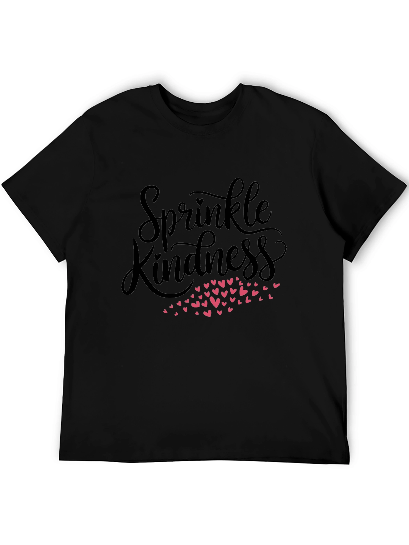 Sprinkle Kindness Black Graphic Tee