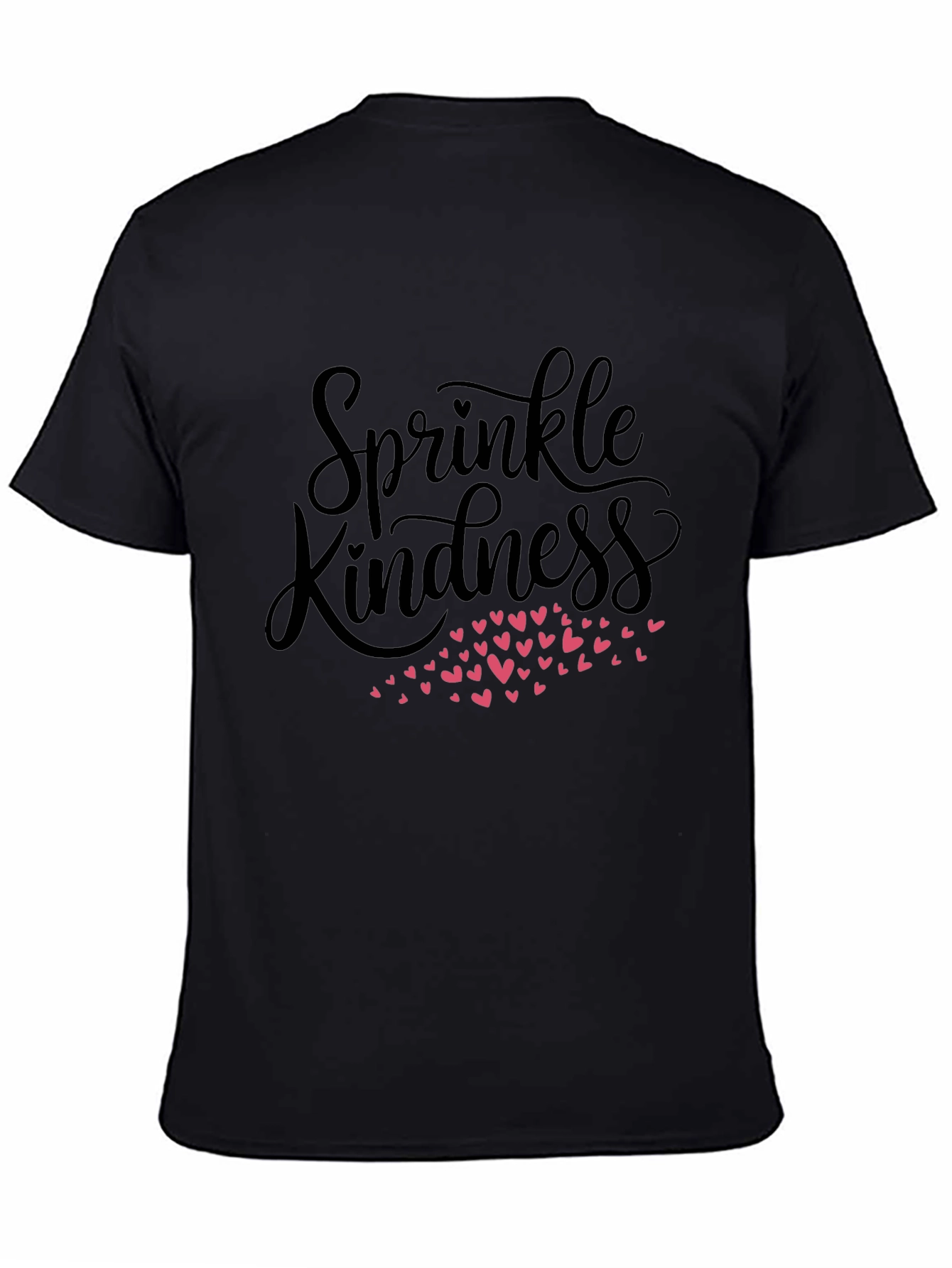 Sprinkle Kindness Black Graphic Tee