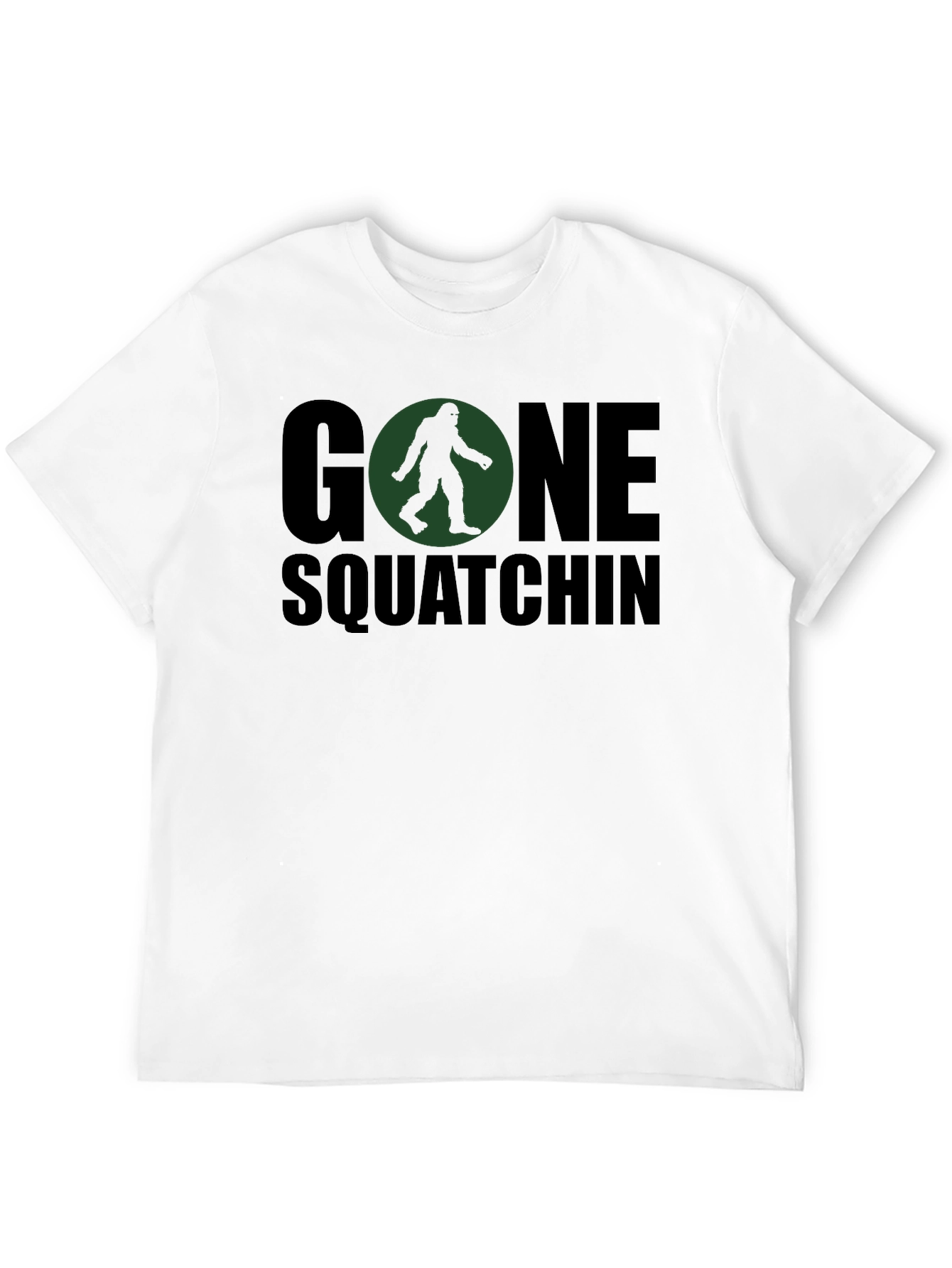 Gone Squatchin Graphic Tee - Bigfoot Adventure Shirt