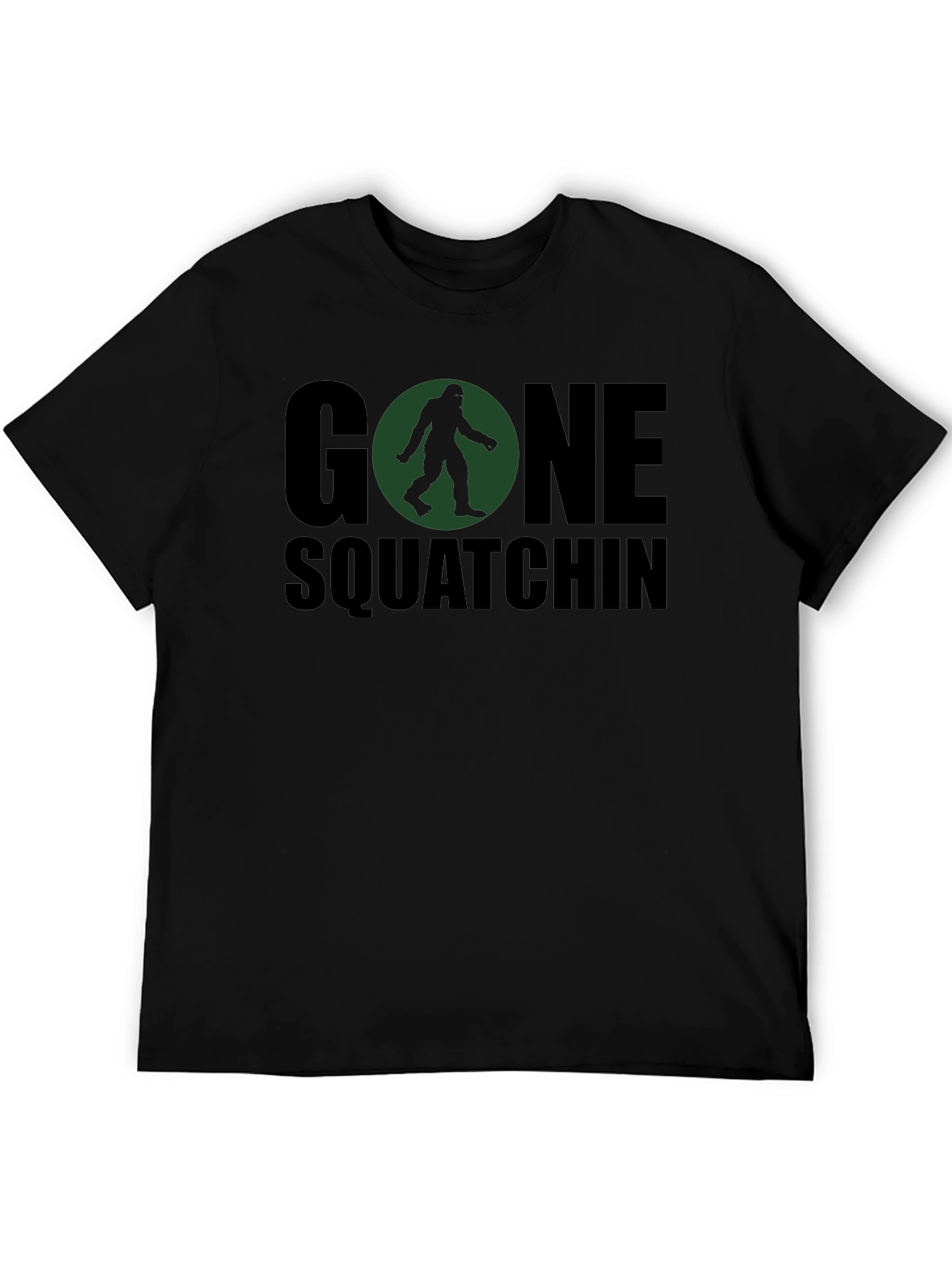 Gone Squatchin Graphic Tee - Bigfoot Adventure Shirt