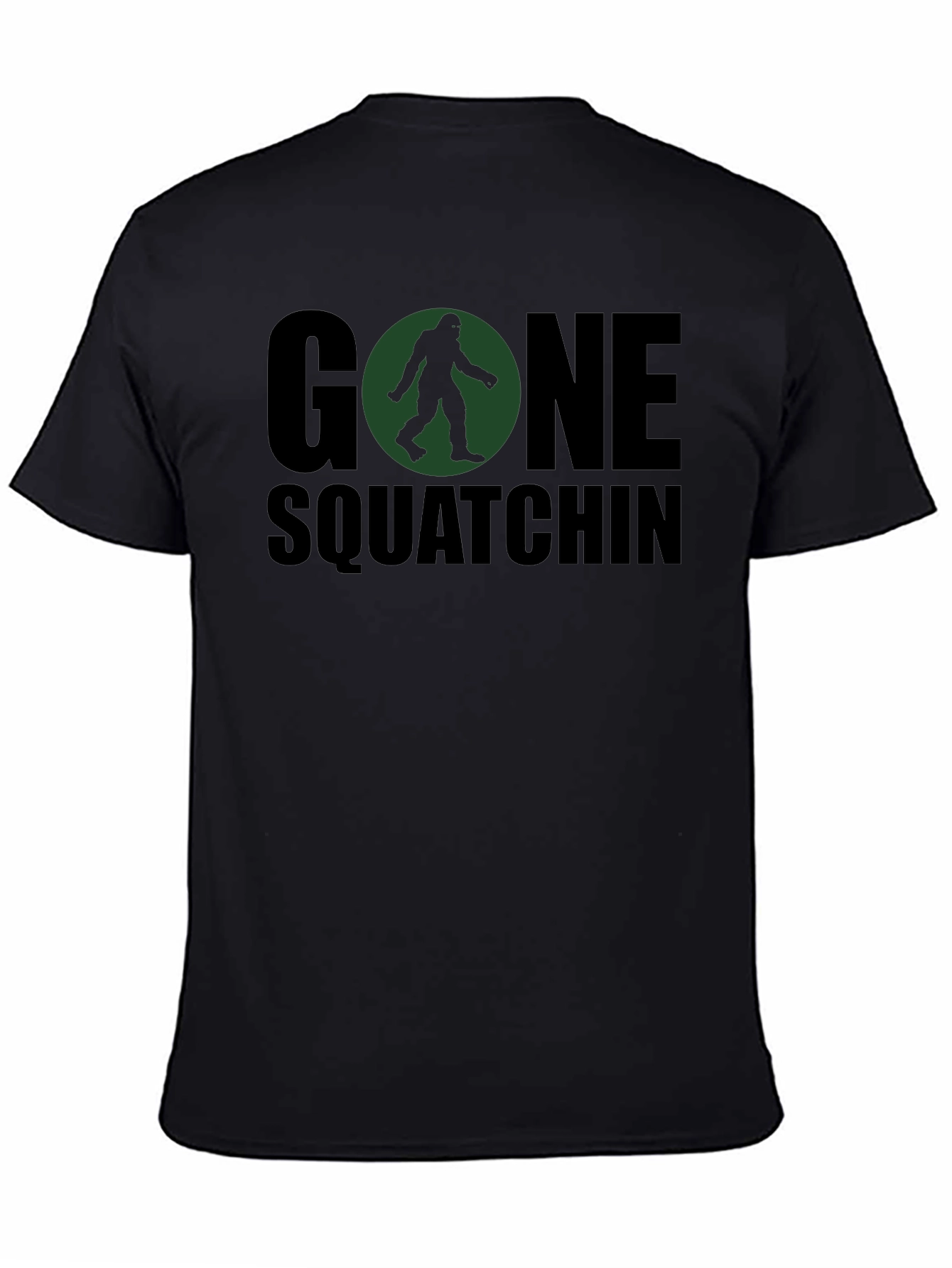 Gone Squatchin Graphic Tee - Bigfoot Adventure Shirt