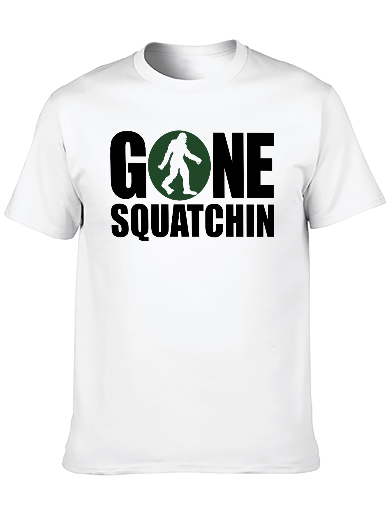 Gone Squatchin Graphic Tee - Bigfoot Adventure Shirt