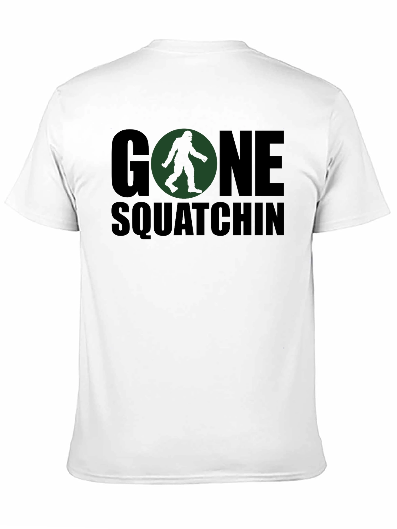Gone Squatchin Graphic Tee - Bigfoot Adventure Shirt
