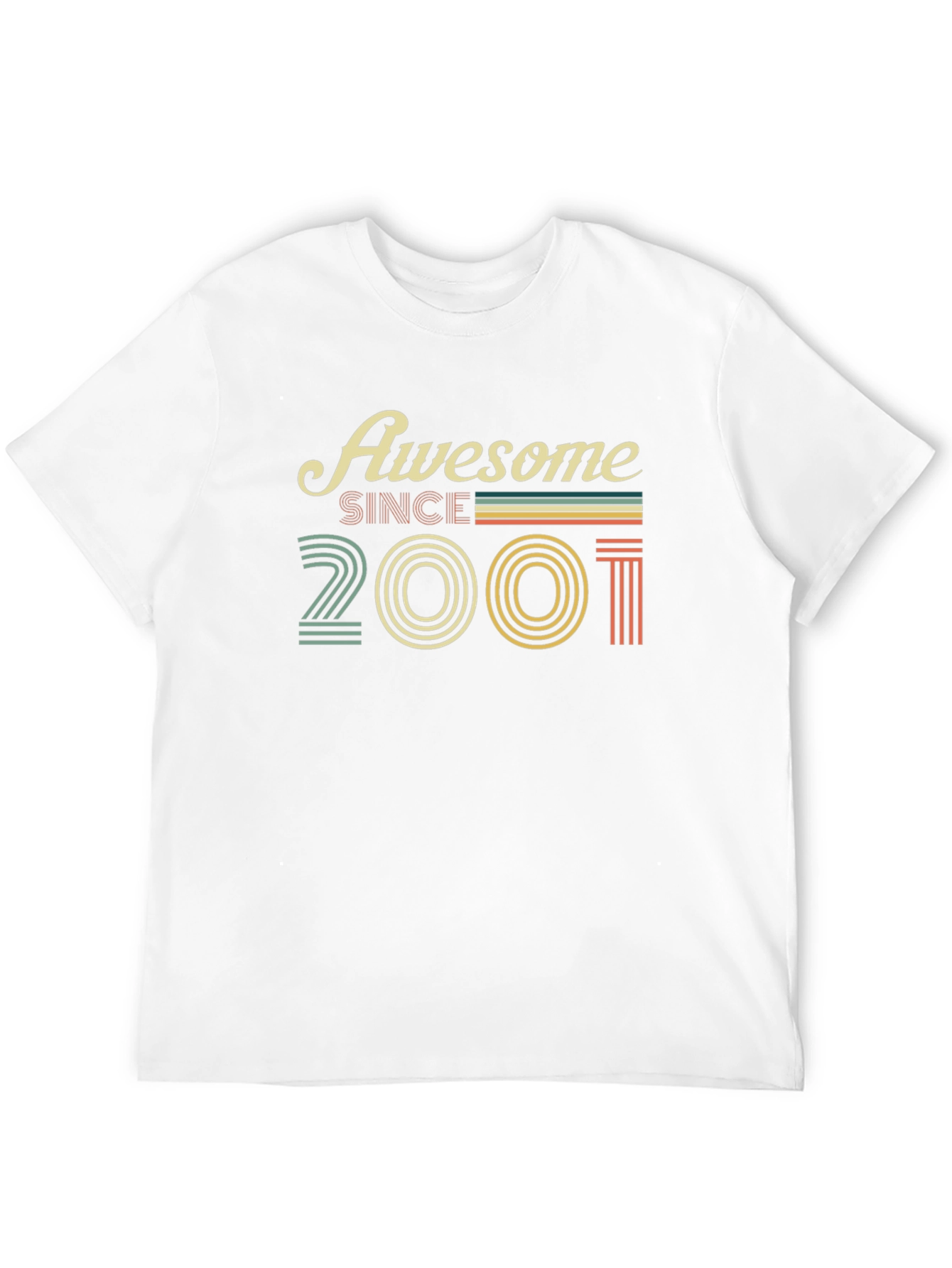 Awesome Since 2001 Black T-Shirt