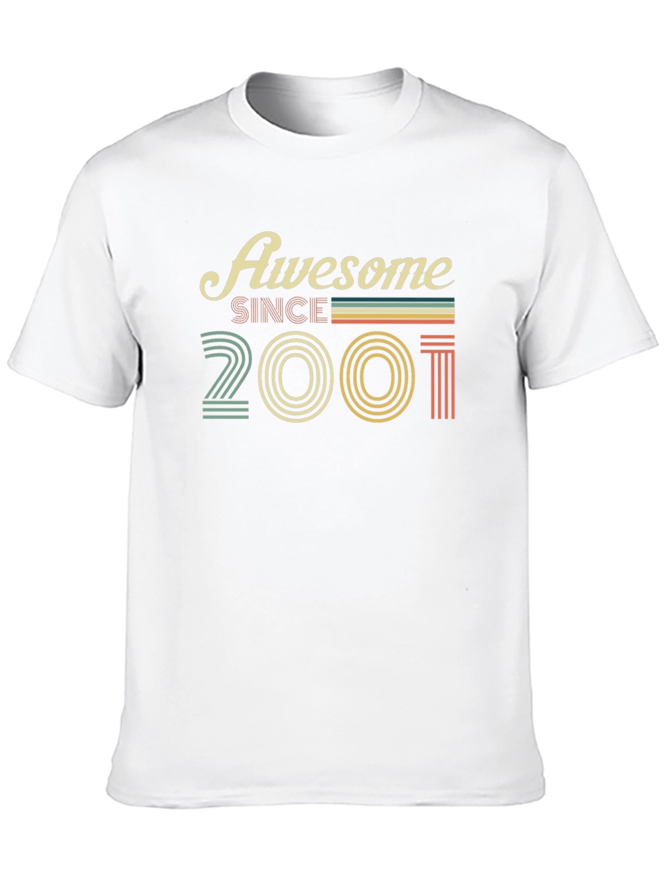 Awesome Since 2001 Black T-Shirt