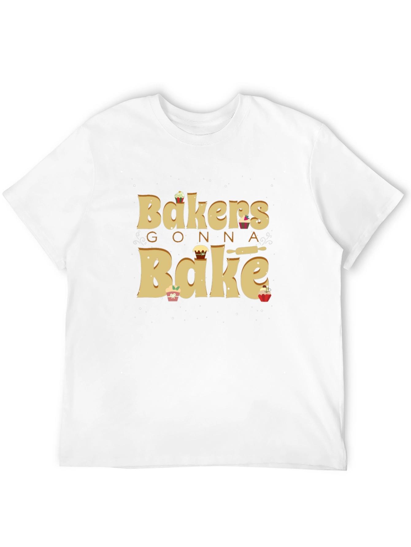 Bakers Gonna Bake Black Graphic Tee