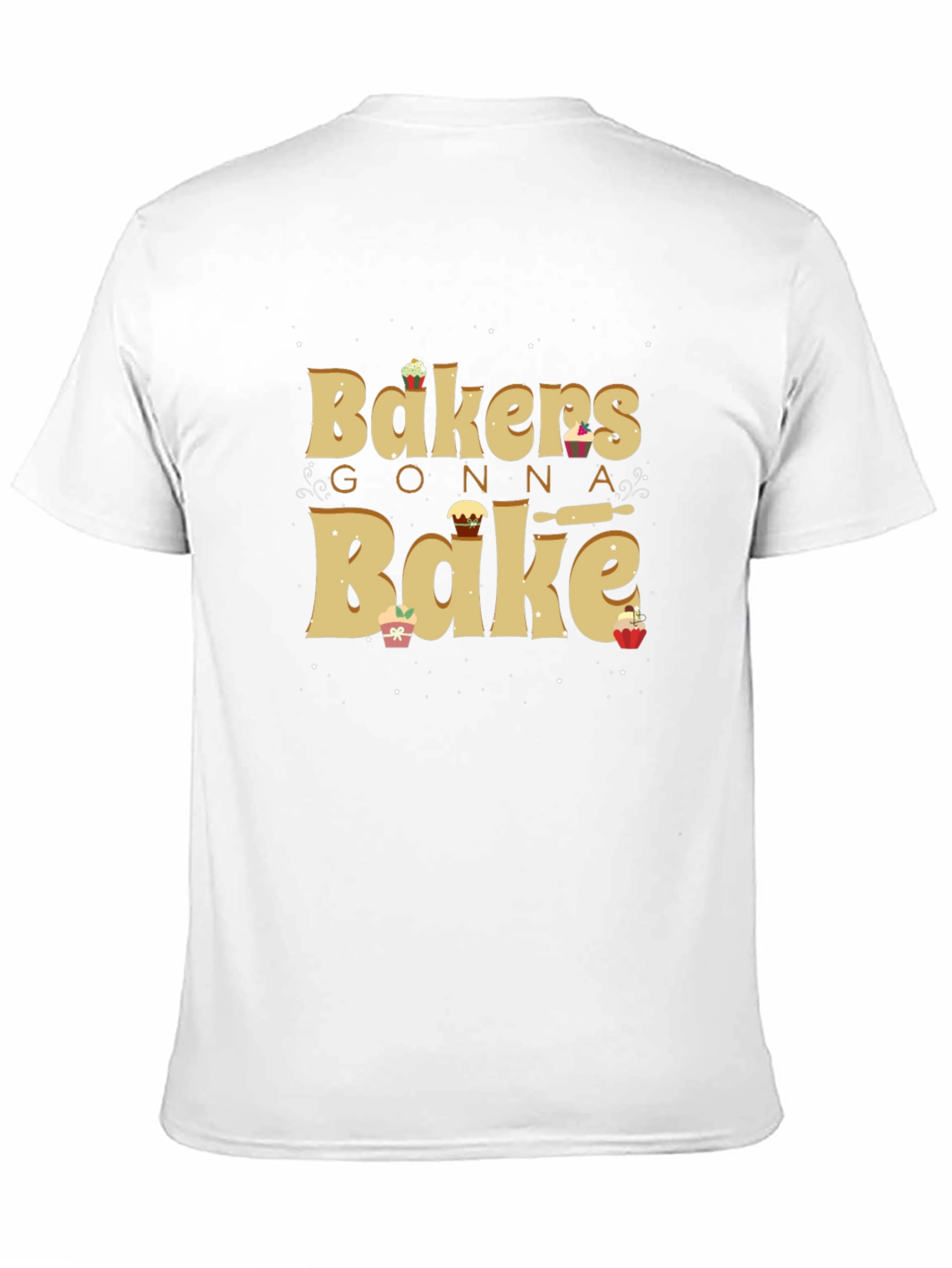 Bakers Gonna Bake Black Graphic Tee