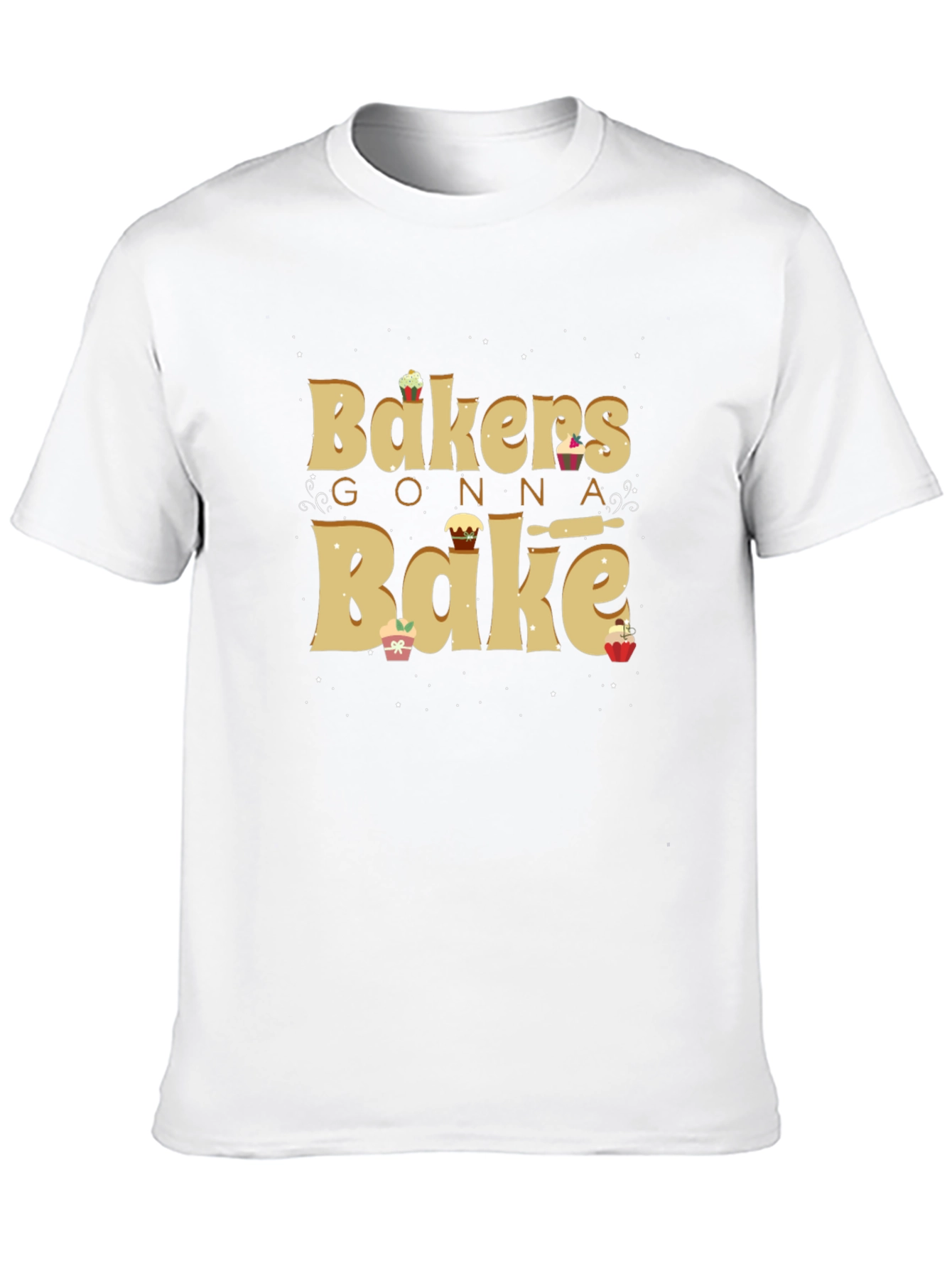 Bakers Gonna Bake Black Graphic Tee