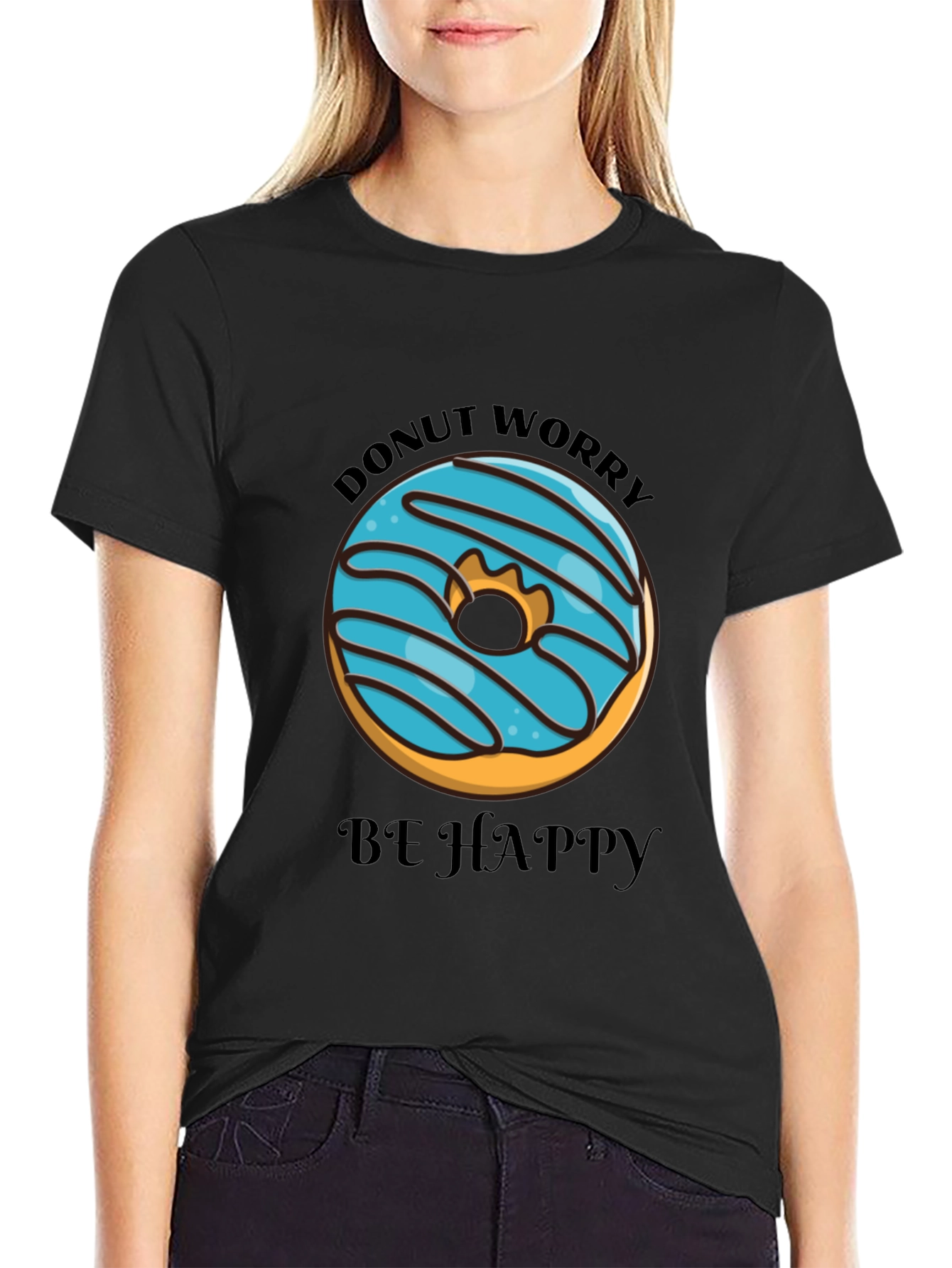 Donut Worry Be Happy T-Shirt