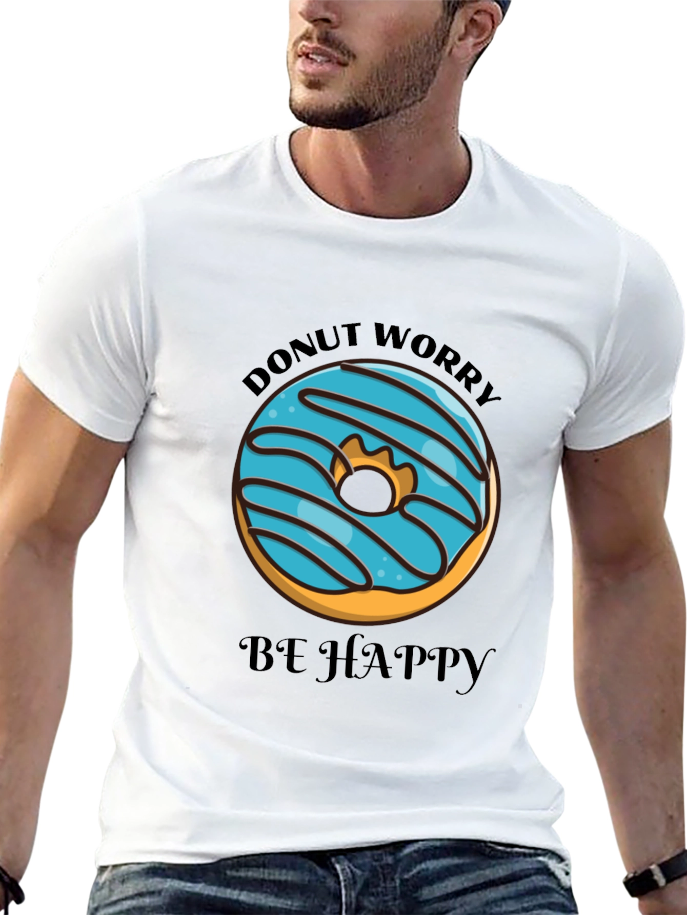 Donut Worry Be Happy T-Shirt