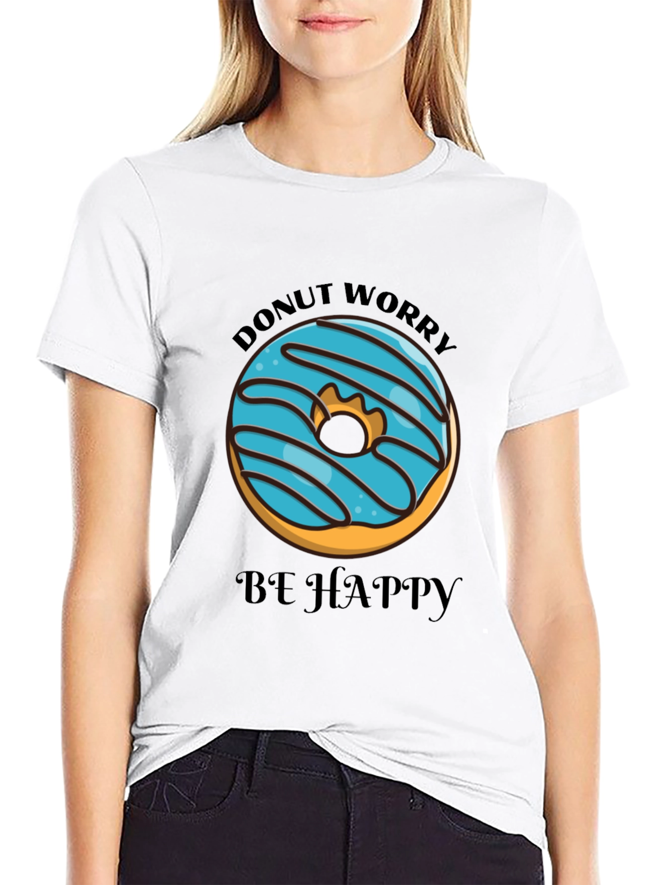 Donut Worry Be Happy T-Shirt