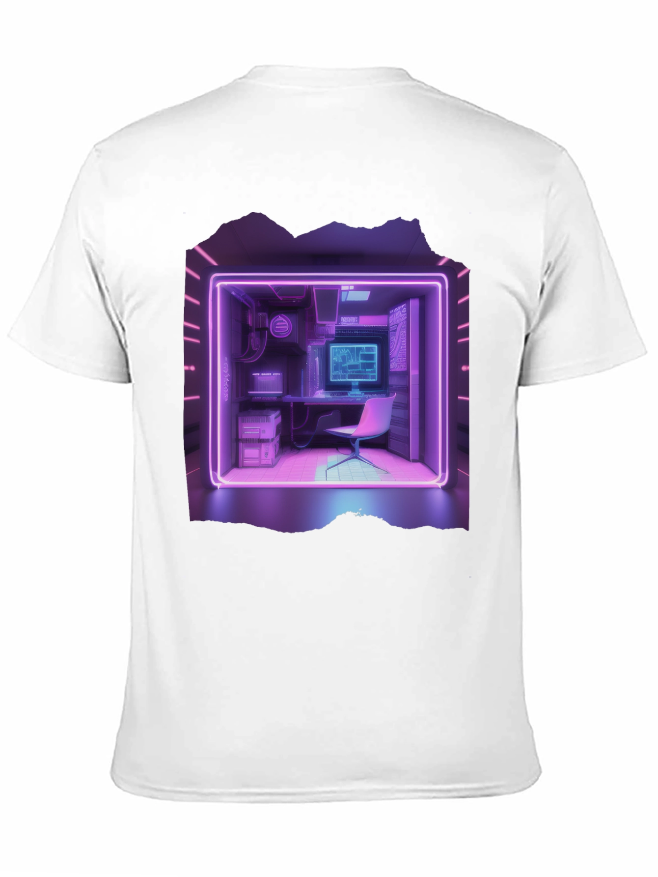Retro Cyberpunk Gamer Room T-Shirt