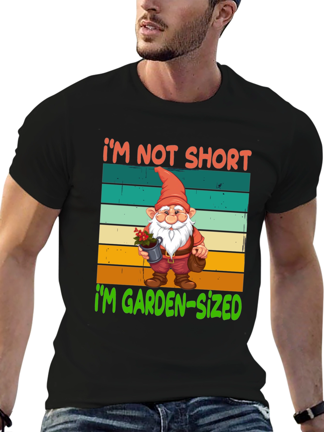 Garden Gnome T-Shirt - Im Garden-Sized