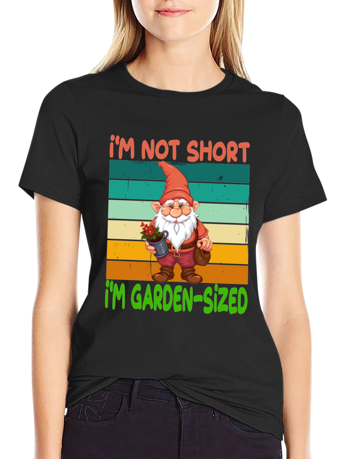 Garden Gnome T-Shirt - Im Garden-Sized